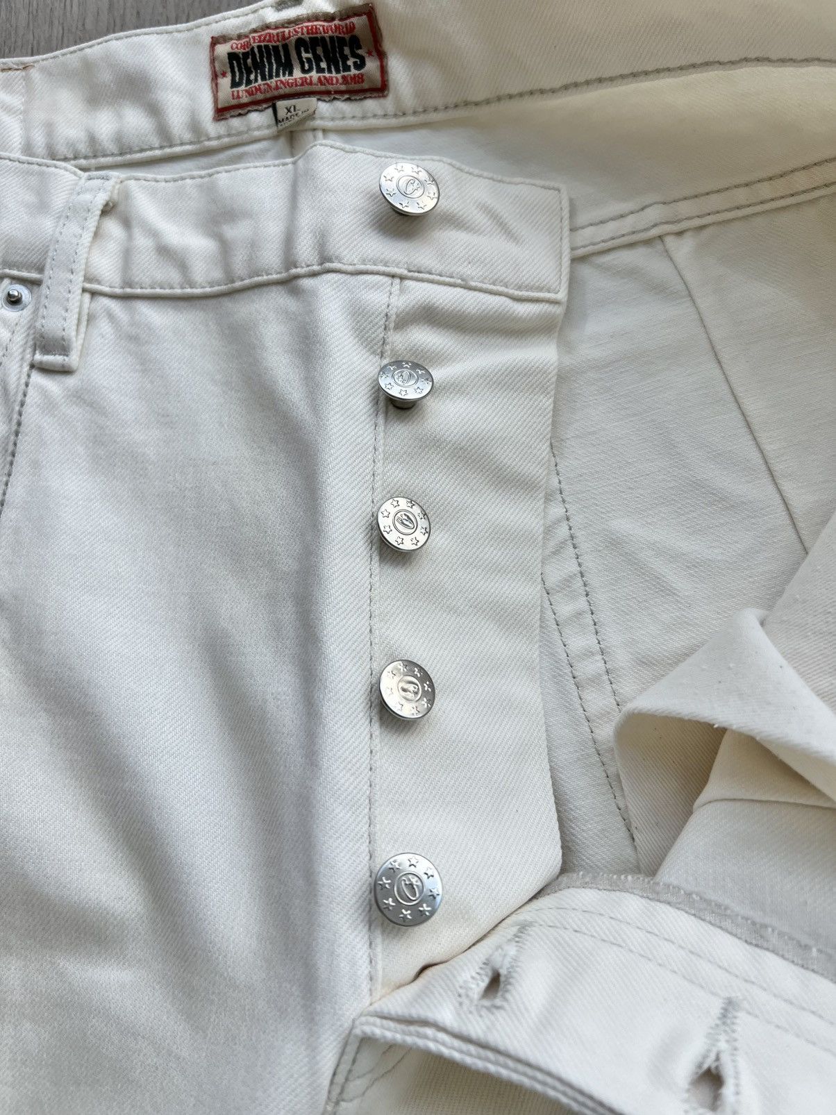 Corteiz Corteiz C-Star Denim Jeans “White” XL Size US 36 / EU 52 - 10 Thumbnail