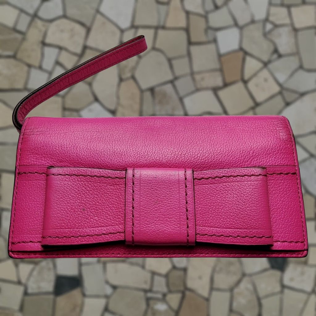 Vintage Kate Spade Villabella Ave Mara Wristlet Wallet Pink Large Womens Size ONE SIZE - 1 Thumbnail