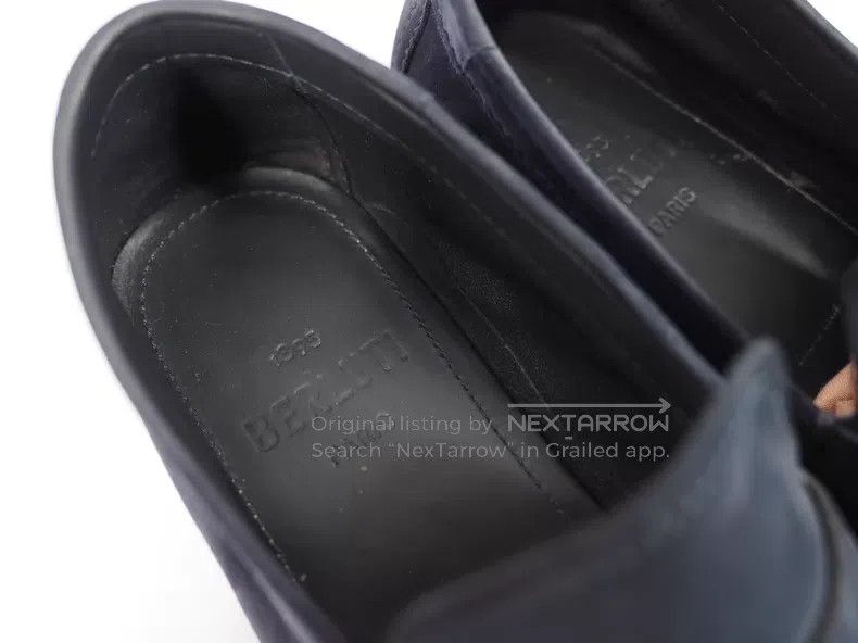 Berluti Berluti Navy Suede Loafers Size US 7 / EU 40 - 4 Thumbnail