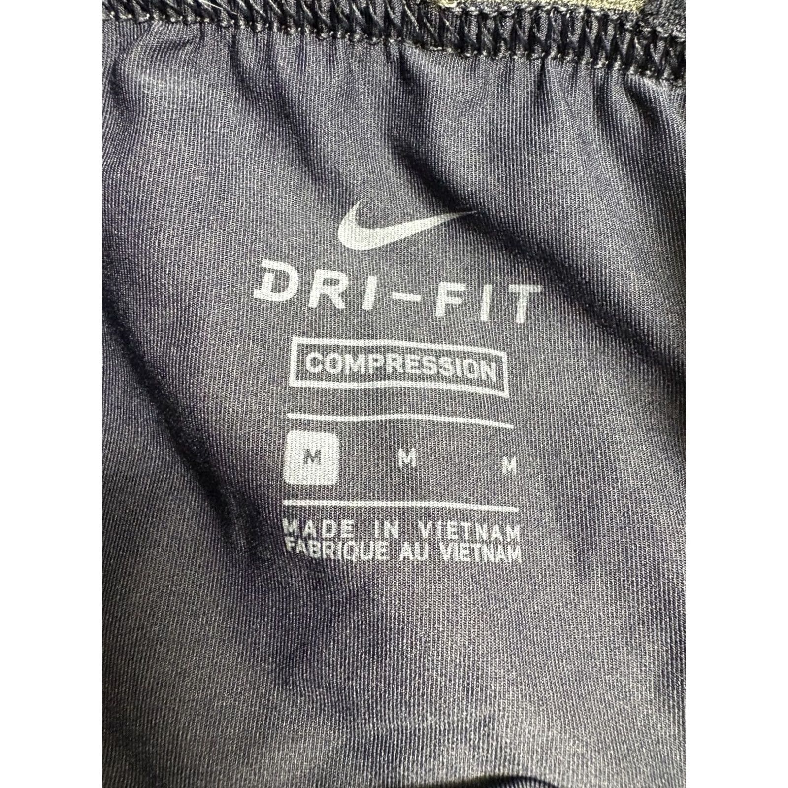 Nike Nike Dri-Fit Compression Layer Training Pants Men Medium Navy Blue Size US 31 - 6 Thumbnail