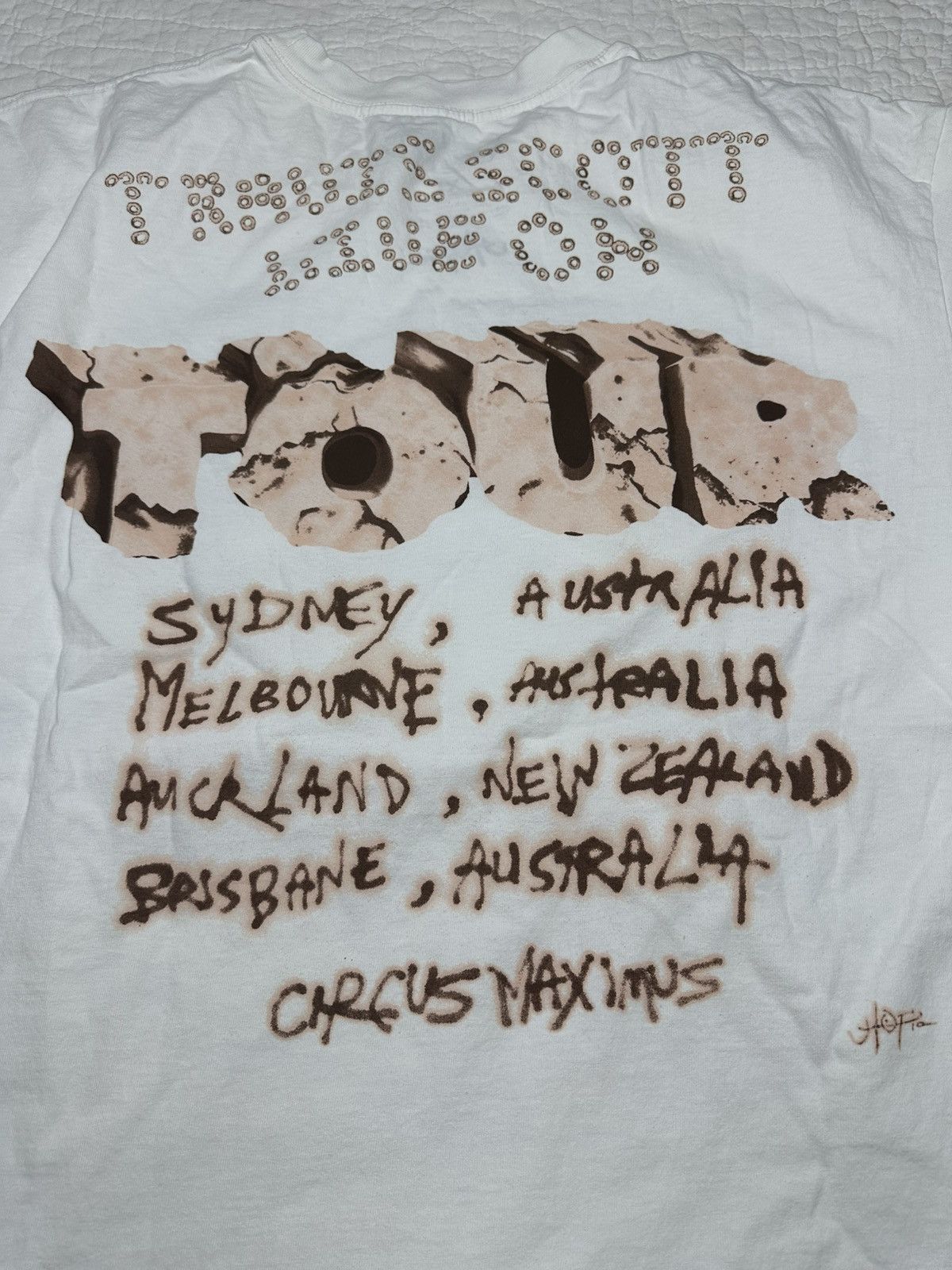 Travis Scott Travis Scott 2024 Utopia Tour Skitzo Tee/ New Size XL Size US XL / EU 56 / 4 - 6 Thumbnail