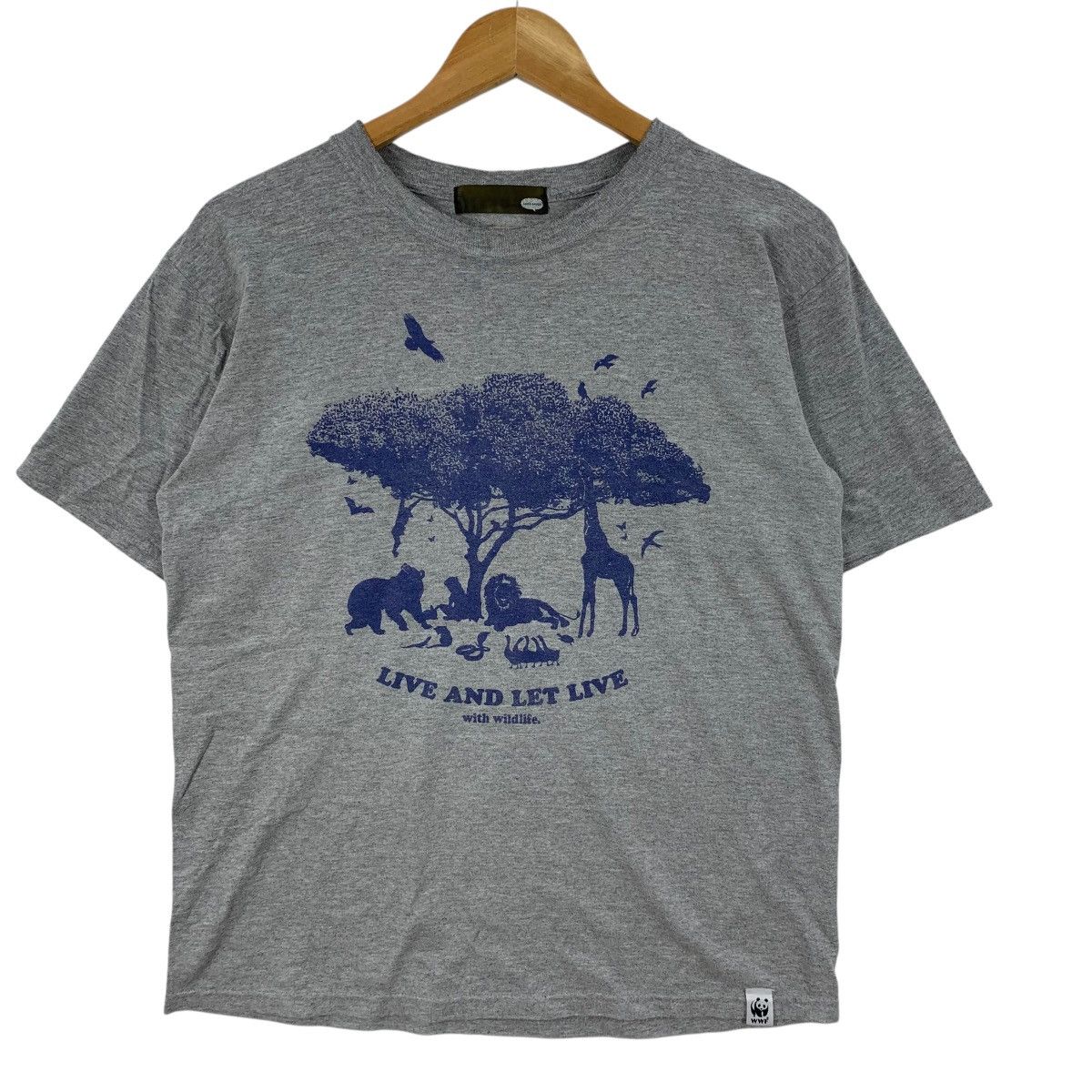 WWF WWF GOOD SPEED World Wildlife Fund Panda Tee Shirt Top Size S / US 4 / IT 40 - 6 Thumbnail
