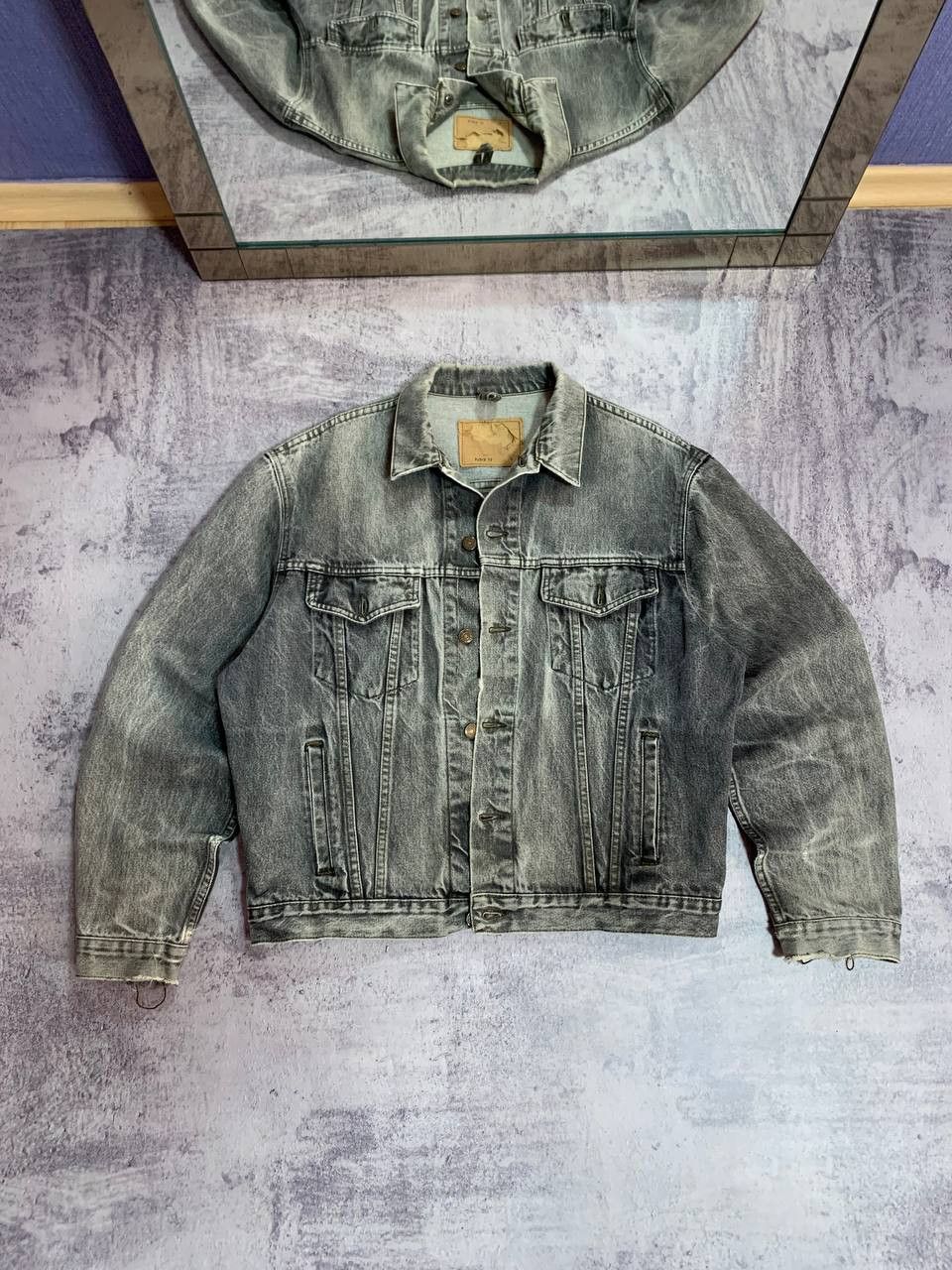 Levi's VINTAGE LEVIS 70503 02 GRAY TRUCKER JACKET #5744-204 Size US L / EU 52-54 / 3 - 1 Thumbnail