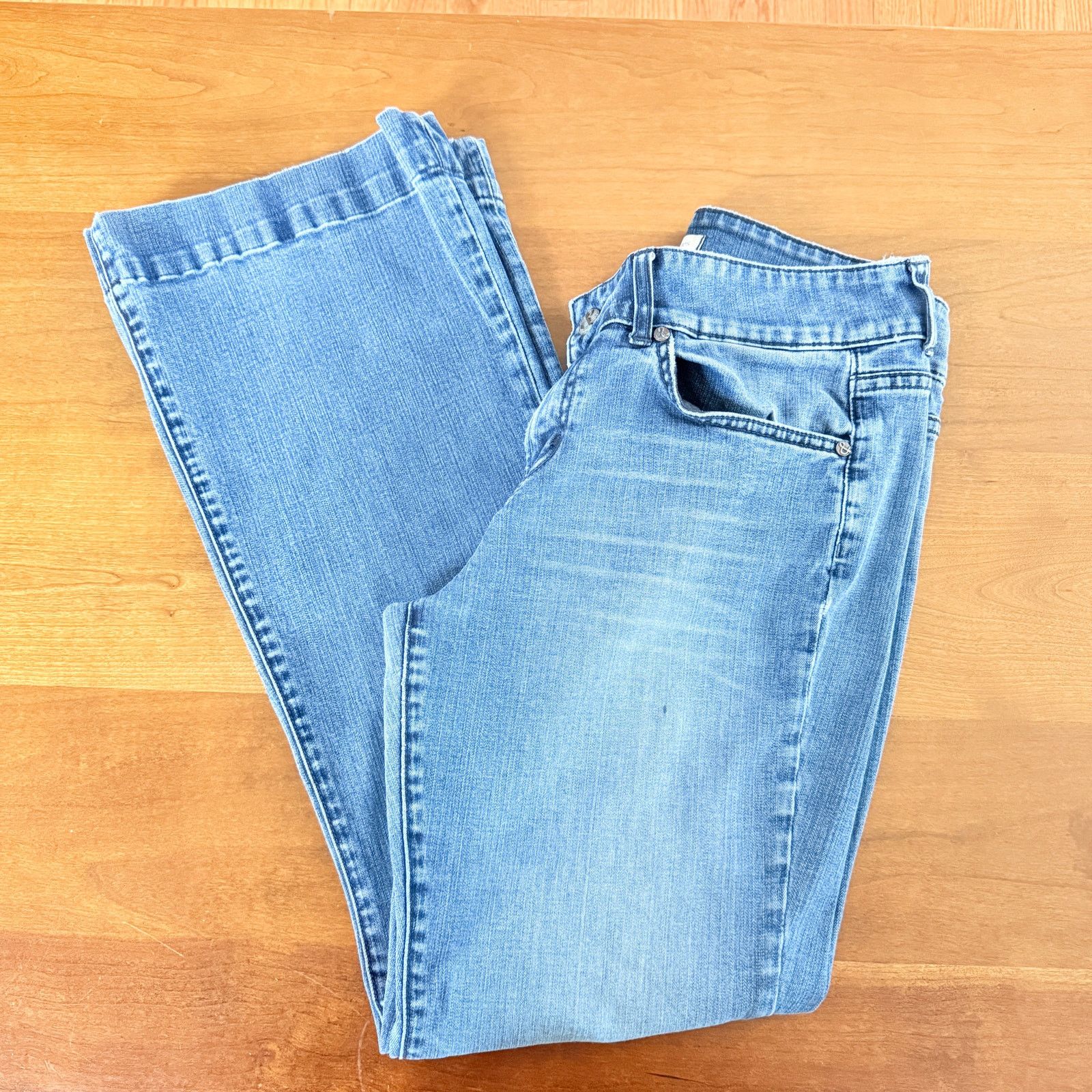 Other Rivet & Blues Light Wash Bootcut Denim Jeans - Size 8 Size 30" / US 8 / IT 44 - 1 Thumbnail