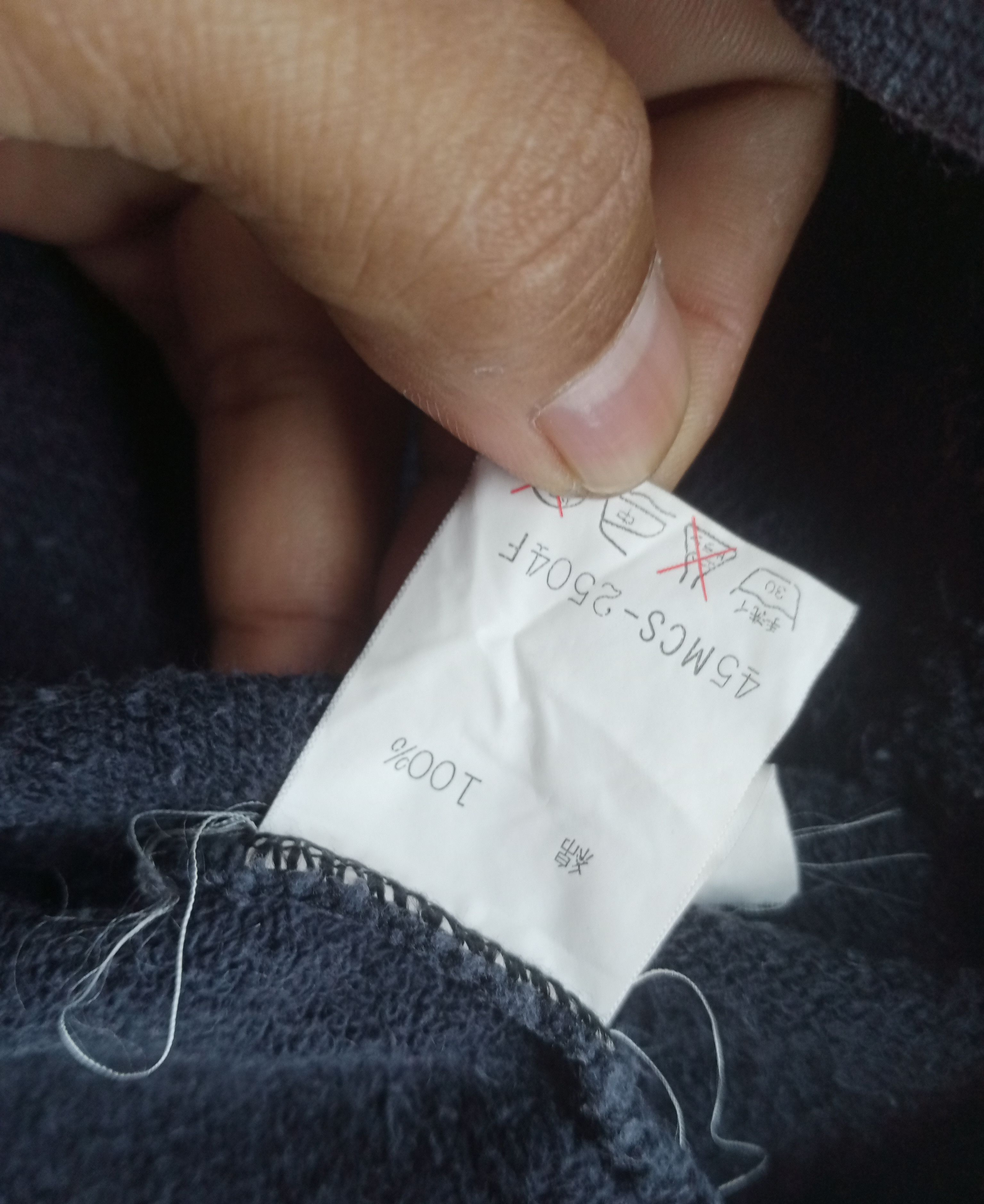 Yohji Yamamoto Vintage Kansai Man Kansai Yamamoto Half Zipper Sweatshirt Size US M / EU 48-50 / 2 - 9 Thumbnail
