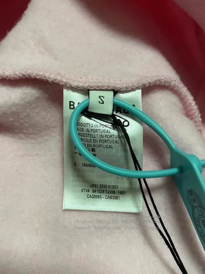 Balenciaga Balenciaga Pink seven languages hooded sweatshirt, size S Size US S / EU 44-46 / 1 - 4 Thumbnail