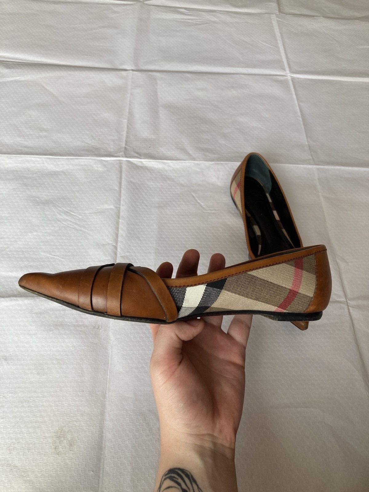 Burberry Burberry Vintage ballerina shoes 39 Size US 8.5 / IT 38.5 - 5 Thumbnail