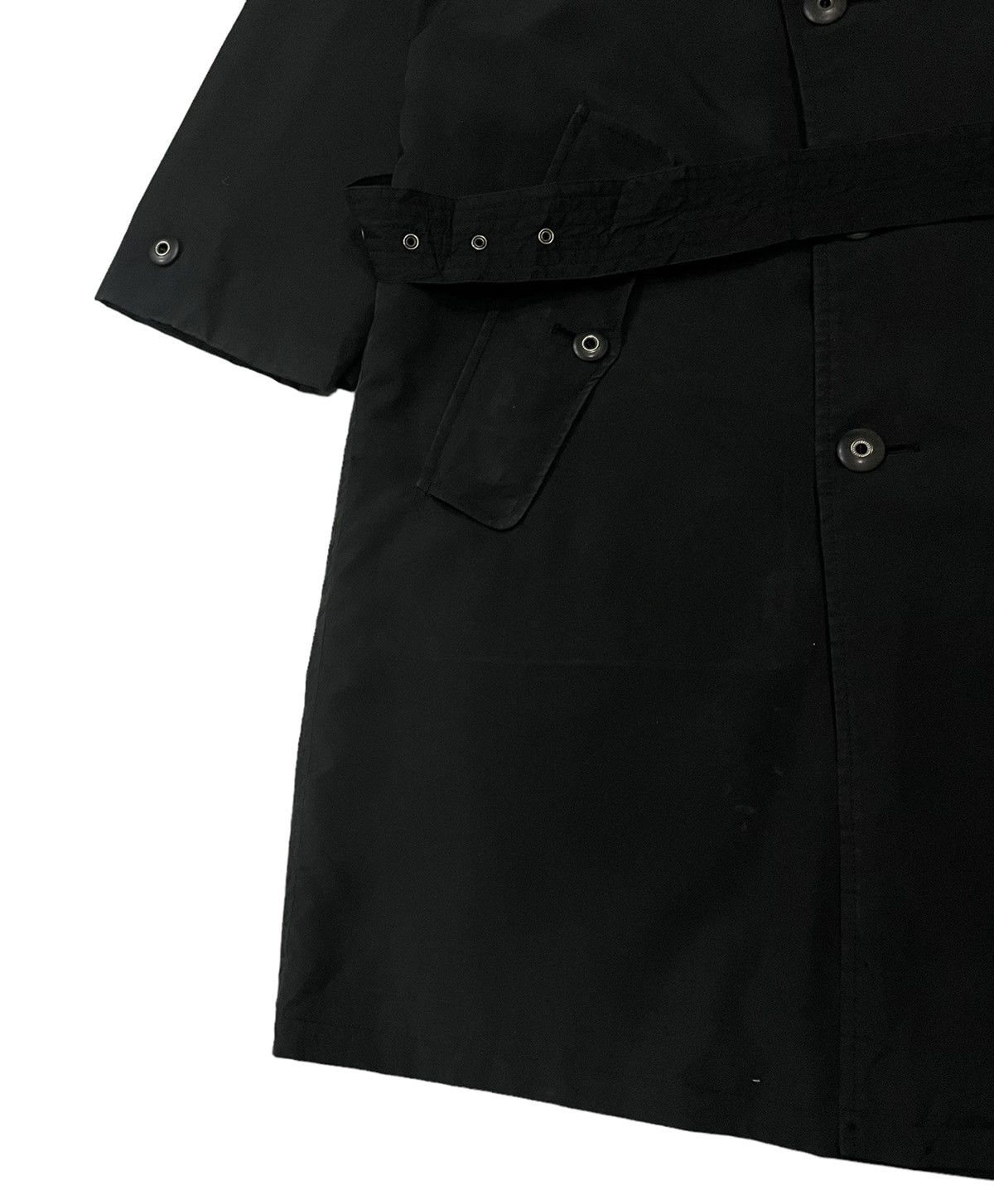 JUN MEN Vintage Jun Men Iconic Embroidery Logo Belted Trenchcoat Size US M / EU 48-50 / 2 - 12 Thumbnail