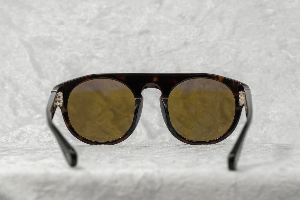 Ann Demeulemeester Ann Demeulemeester Sunglasses Amber Tortoise Shell and Brown Size ONE SIZE - 10 Thumbnail