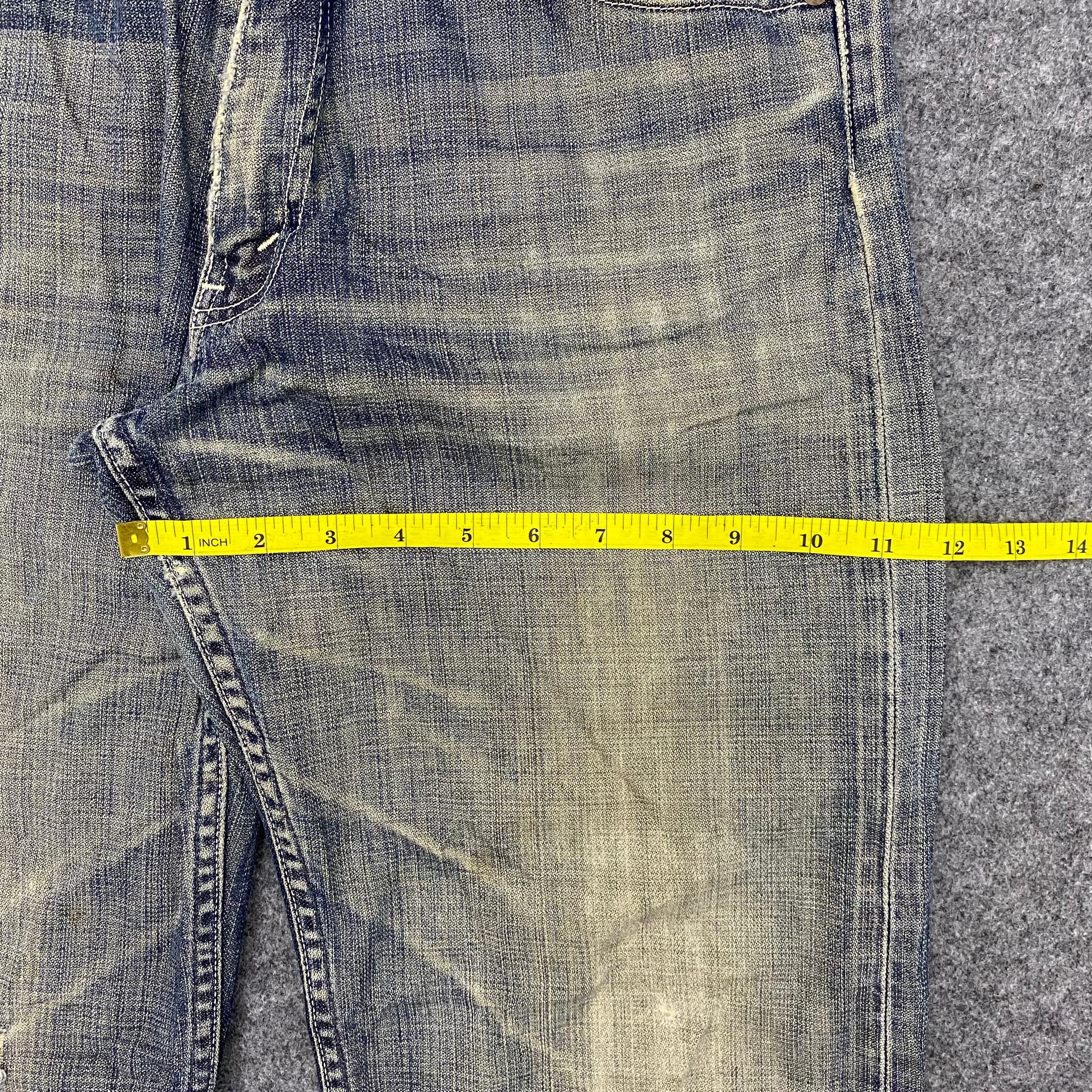 If Six Was Nine 💥Best Offer💥Vintage Levis Distressed denim Size US 31 - 6 Thumbnail