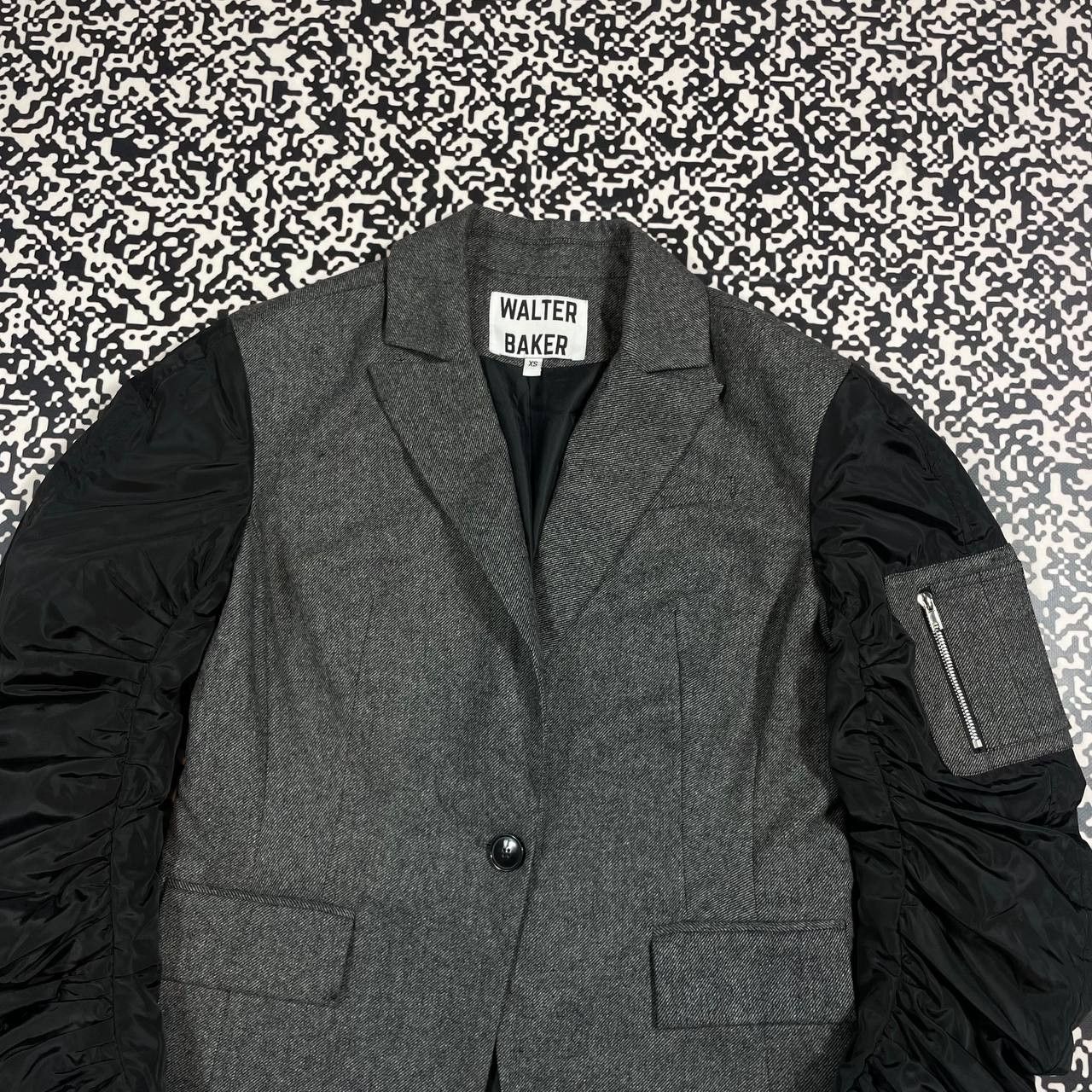 Japanese Brand Walter Baker Archive Japanese Style Blazer Sleevess Bomber Size S / US 4 / IT 40 - 7 Thumbnail