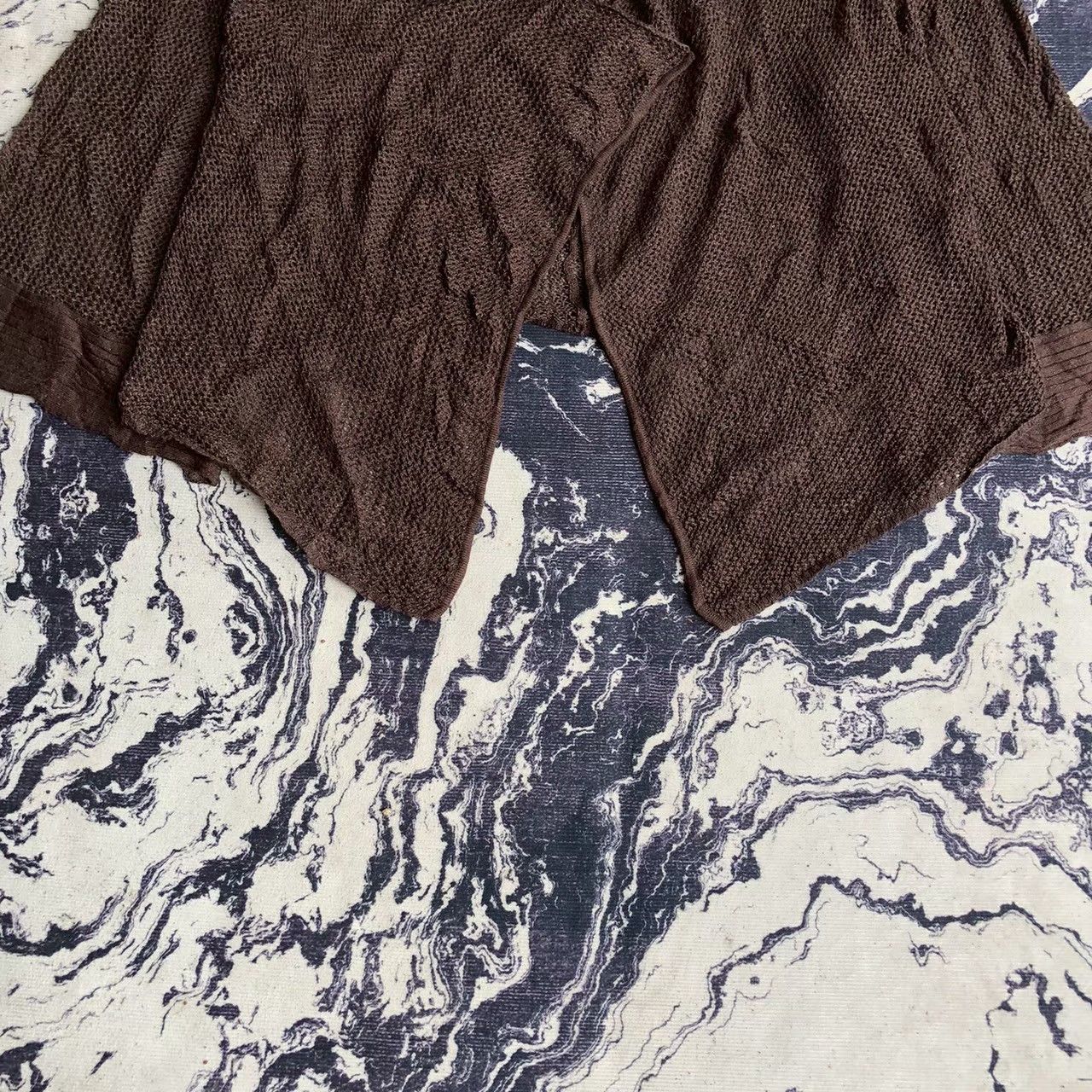 Y's Y’s bis Yohji Yamamoto Brown Knit Vintage Cardigan Size M / US 6-8 / IT 42-44 - 4 Thumbnail