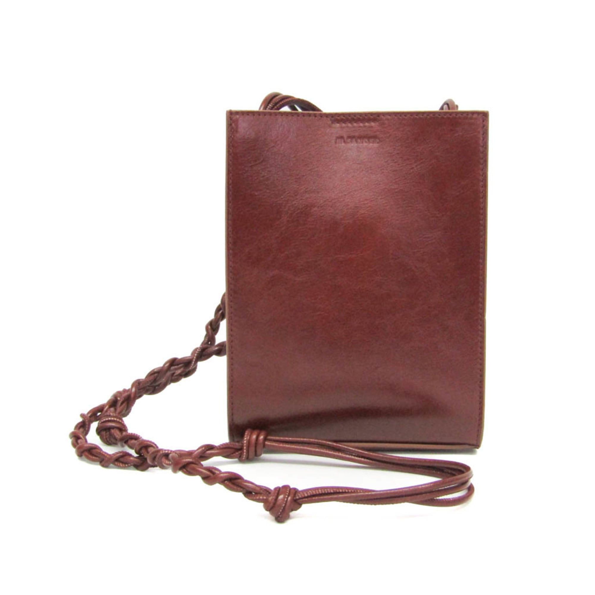 Jil Sander Jil Sander TANGLE SM JSMU853173 Women,Men Leather Pouch,Shoulder Bag Brown Size ONE SIZE - 1 Thumbnail