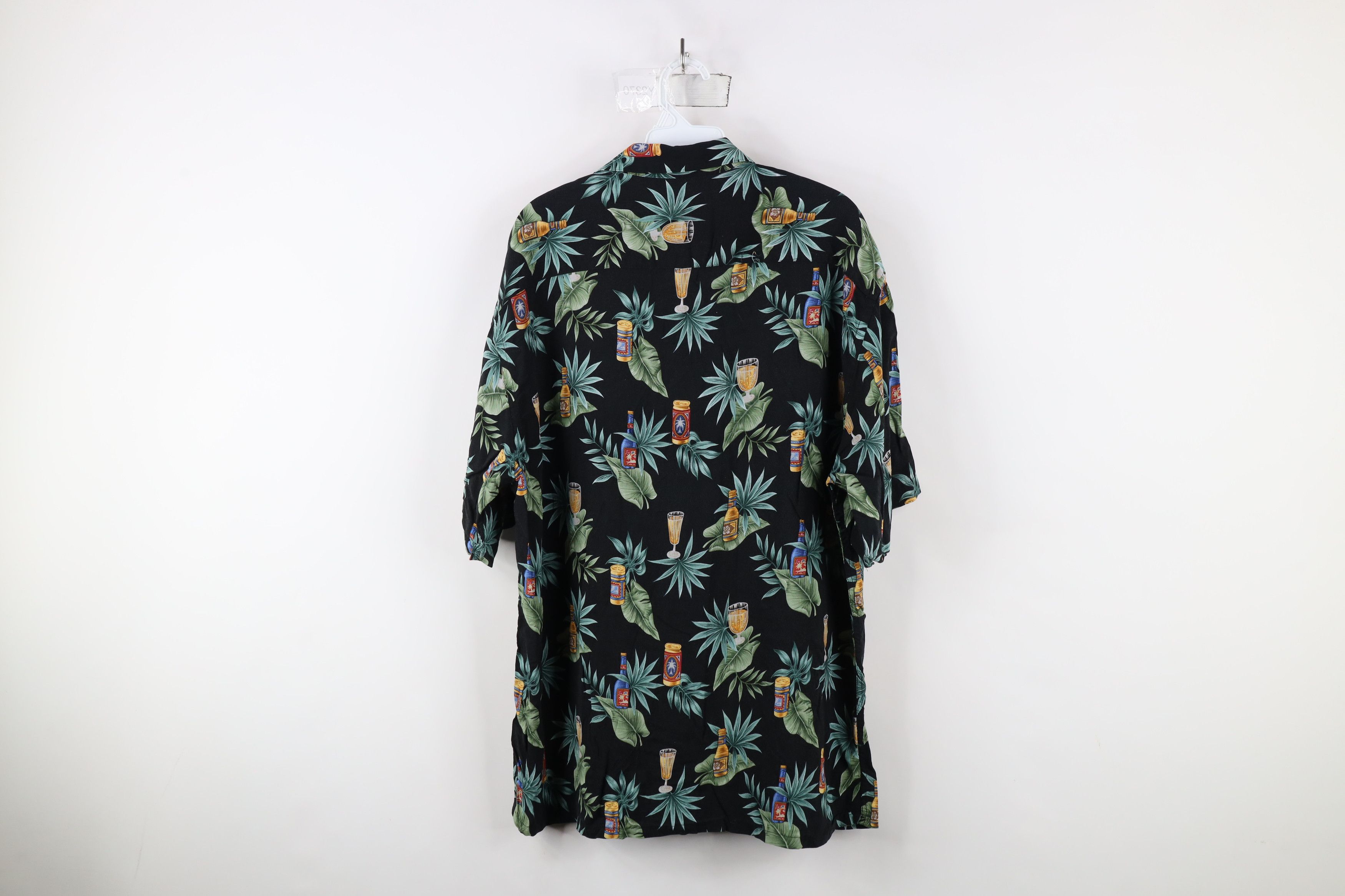Vintage Vintage 90s Streetwear All Over Print Hawaiian Button Shirt Size US L / EU 52-54 / 3 - 9 Thumbnail
