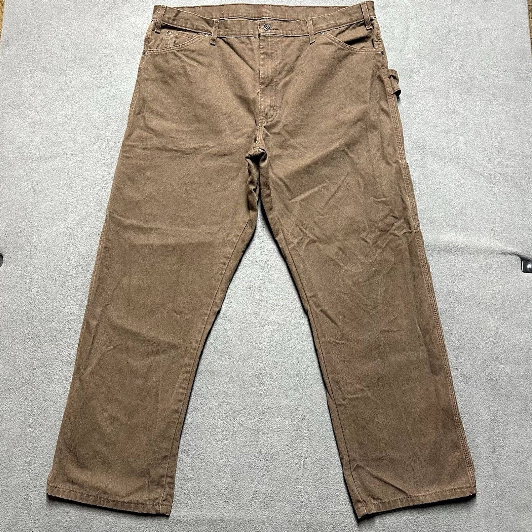 Dickies Dickies Carpenter Pants Men 40x30 Brown Work Canvas Painter EUC Size US 40 / EU 56 - 2 Thumbnail