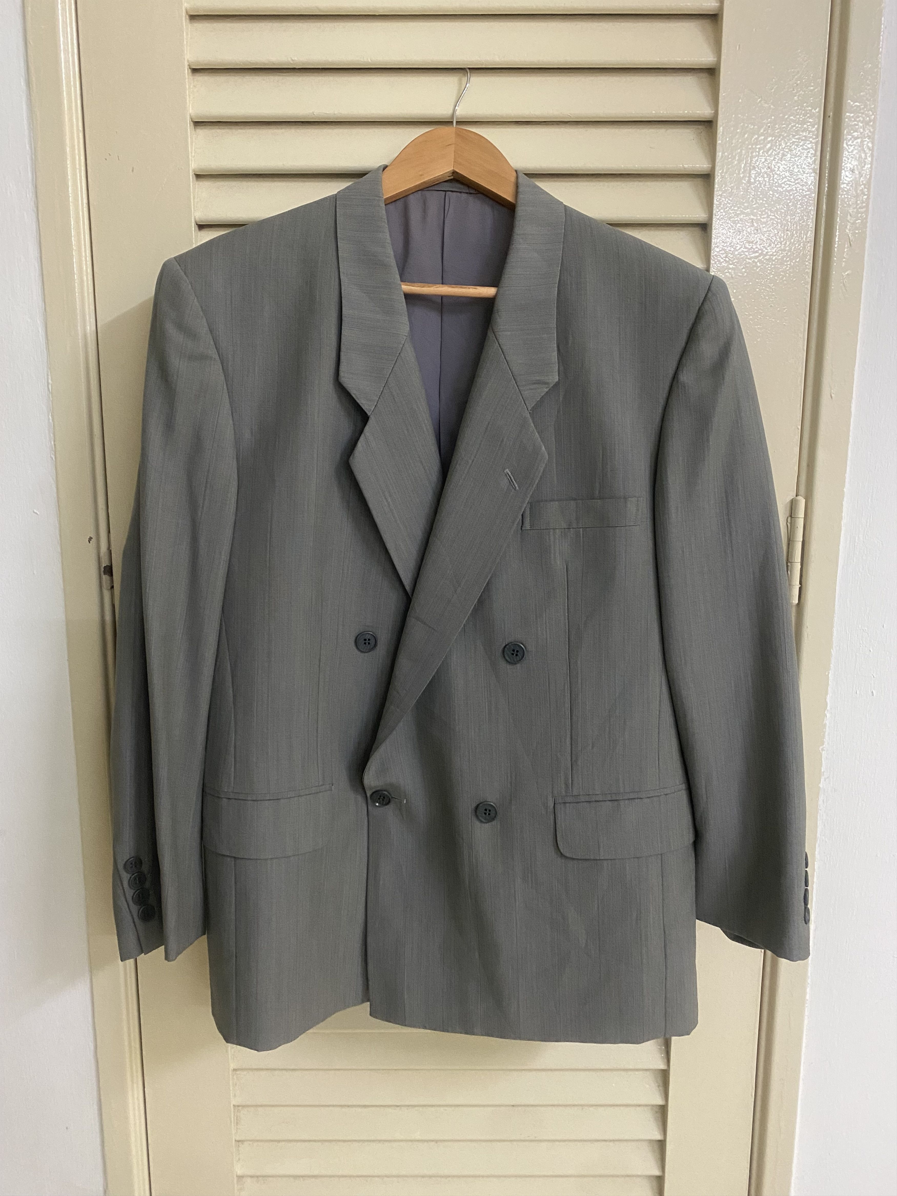 Dior CD Christian Dior Double Breast Blazer Coat Size 42R - 1 Thumbnail