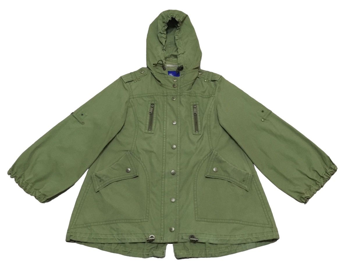 Burberry × Designer Rare Design Brand Burberry Military Parka Jacket 2000s Size US M / EU 48-50 / 2 - 1 Thumbnail