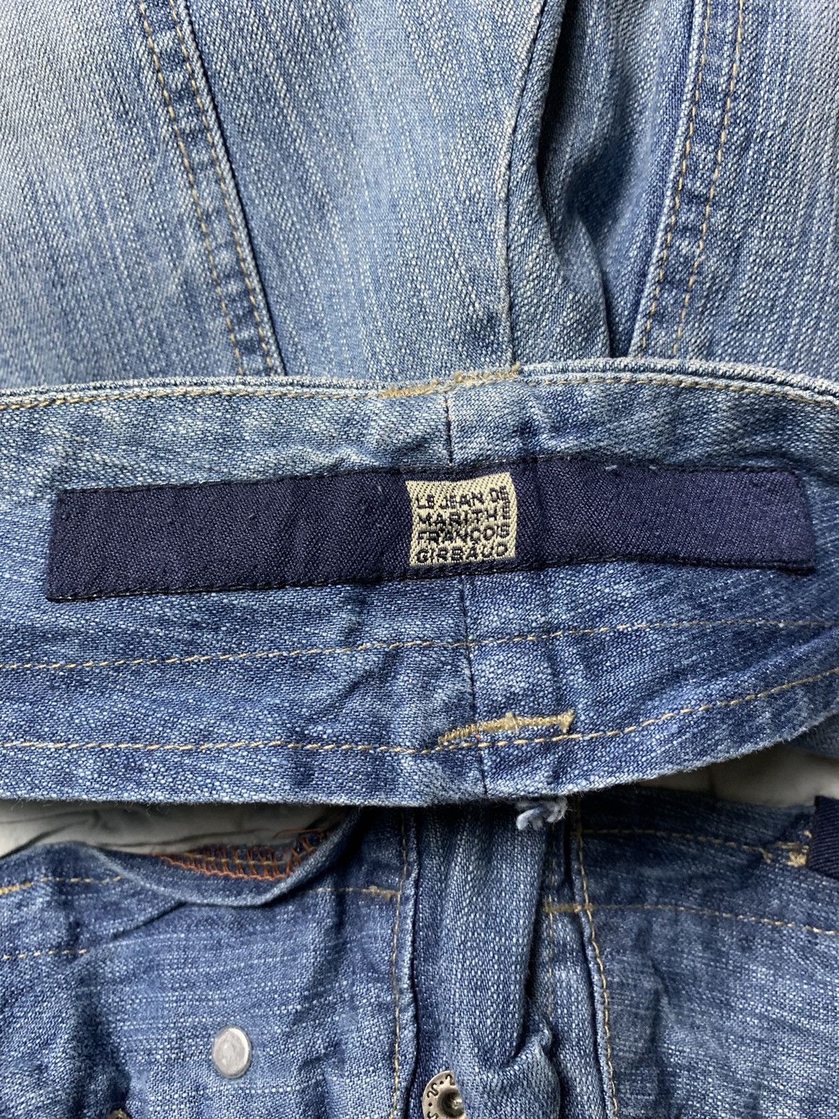Marithe + Francois Girbaud 2000s Marithe Francois Girbaud Shuttle Tape Jorts - SAMPLE Size US 29 - 6 Thumbnail