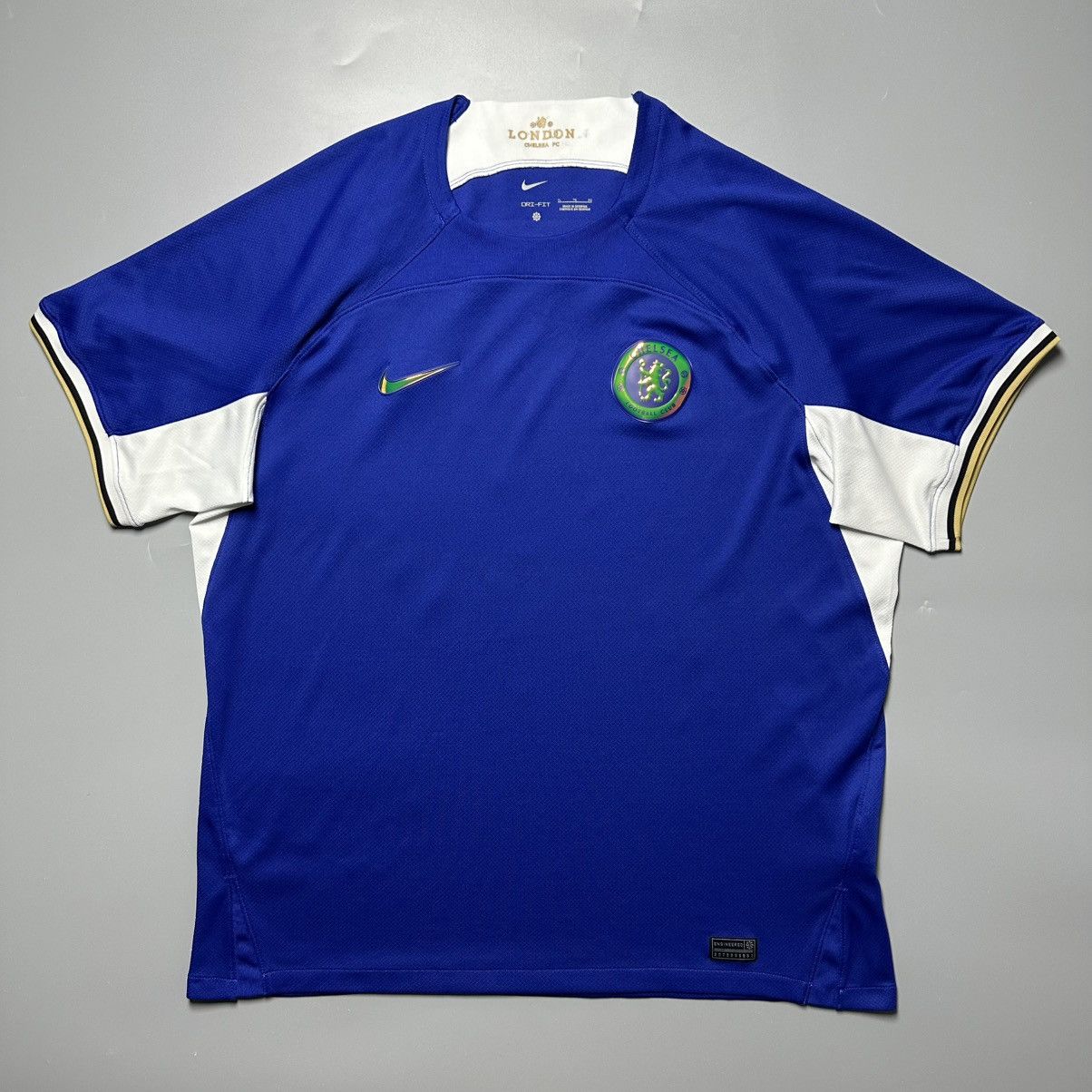 Nike CHELSEA NIKE 2023/2024 FOOTBALL HOME JERSEY #20 COLE PALMER Size US XL / EU 56 / 4 - 2 Thumbnail