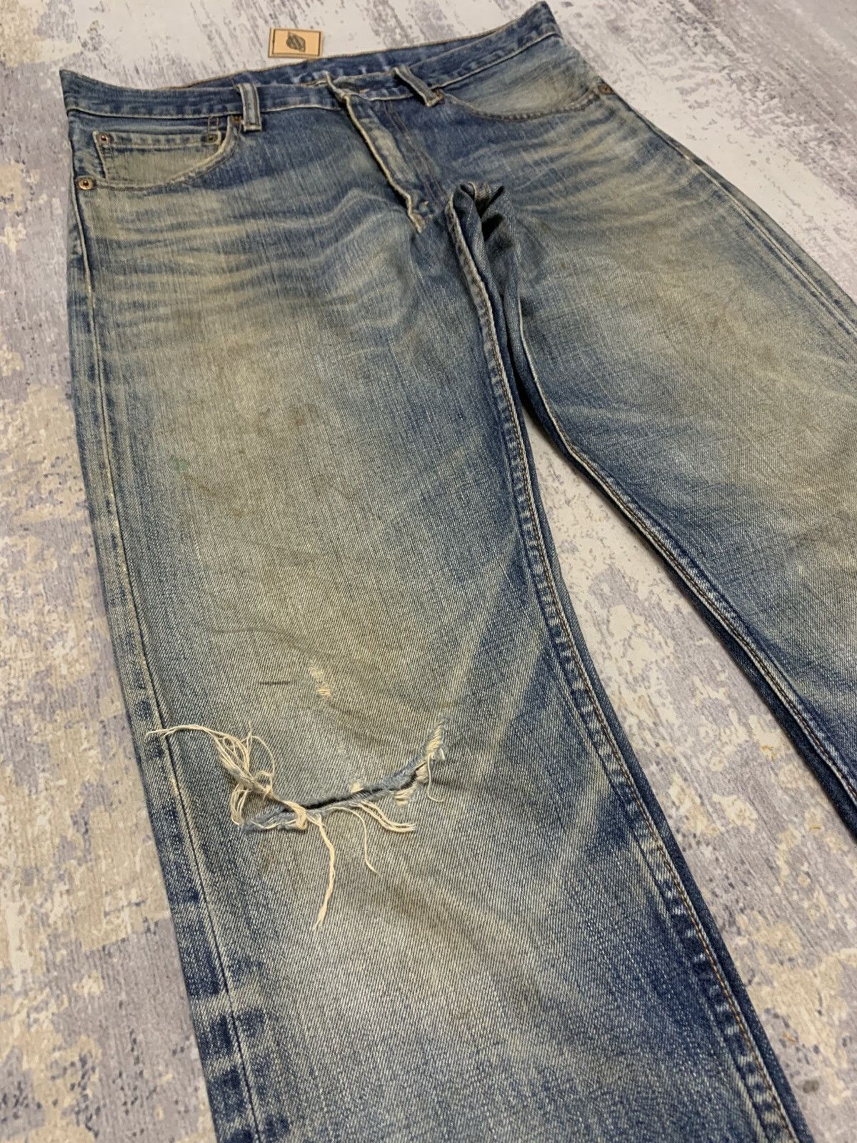 Levi's VTG Y2K Levi’s 505 Straight Leg Denim Jeans W31 Size US 31 - 4 Thumbnail
