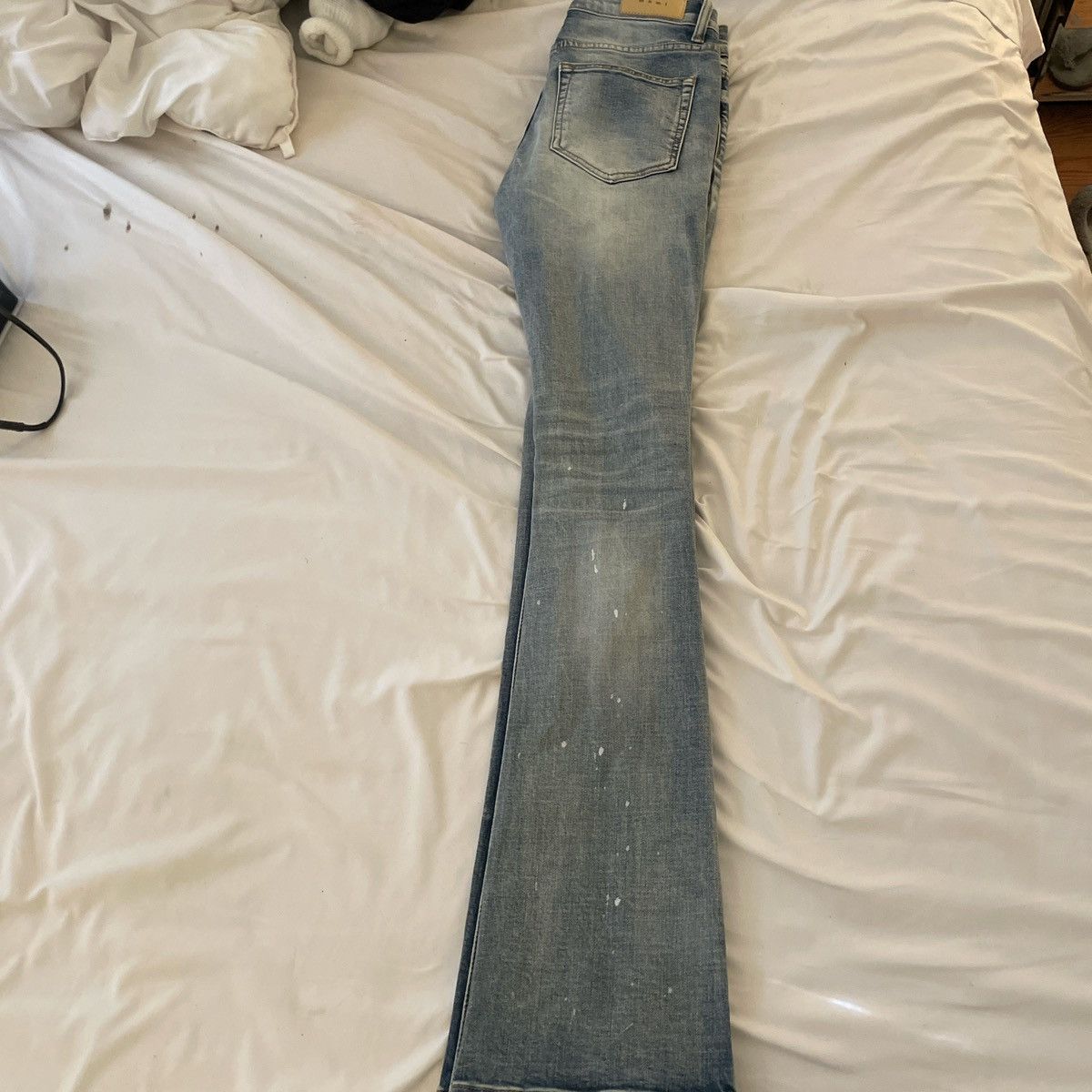 MNML X598 Pond Skinny Flare Denim Size US 29 - 4 Thumbnail