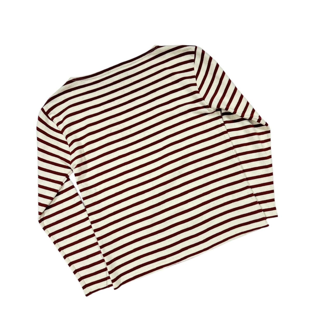 Vintage Vtg🔥Saint James Boat Neck Heavy Cotton Made In France Size US XXS / EU 40 - 11 Thumbnail