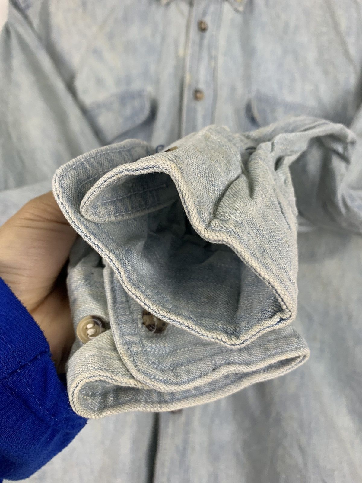 Japanese Brand × Vintage Vintage NB Club Denim Jacket Size US M / EU 48-50 / 2 - 11 Thumbnail
