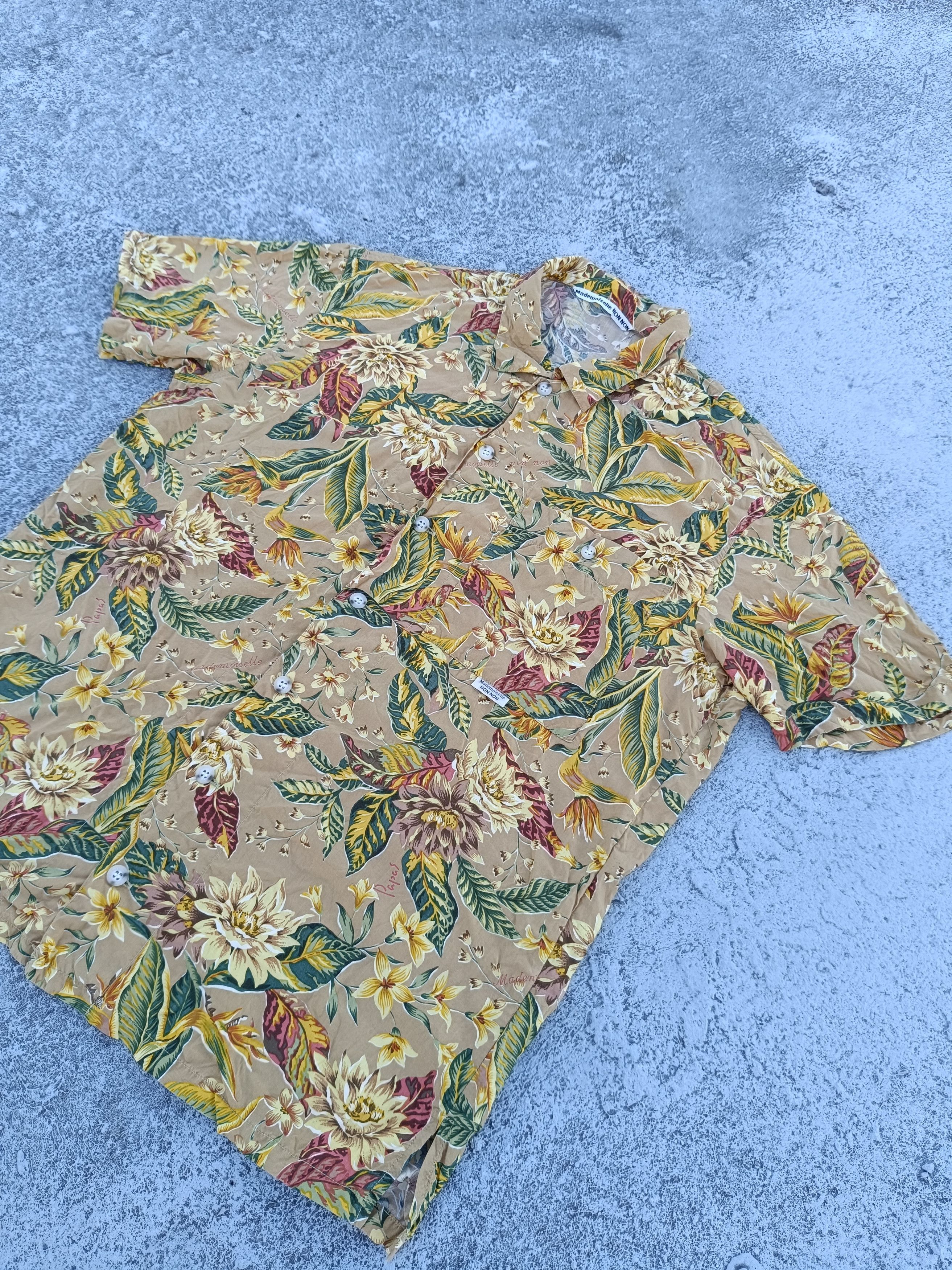 Mademoiselle Non Non Mademoiselle NON NON single pocket hawaii shirt Size US S / EU 44-46 / 1 - 2 Thumbnail