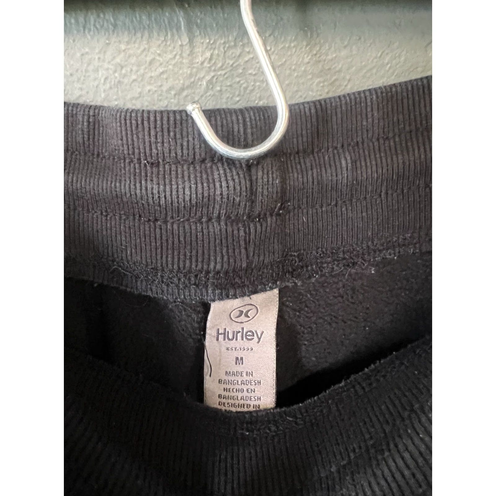 Hurley Hurley Mens Black Jogger Sweatpants Size Medium Size US 31 - 3 Thumbnail