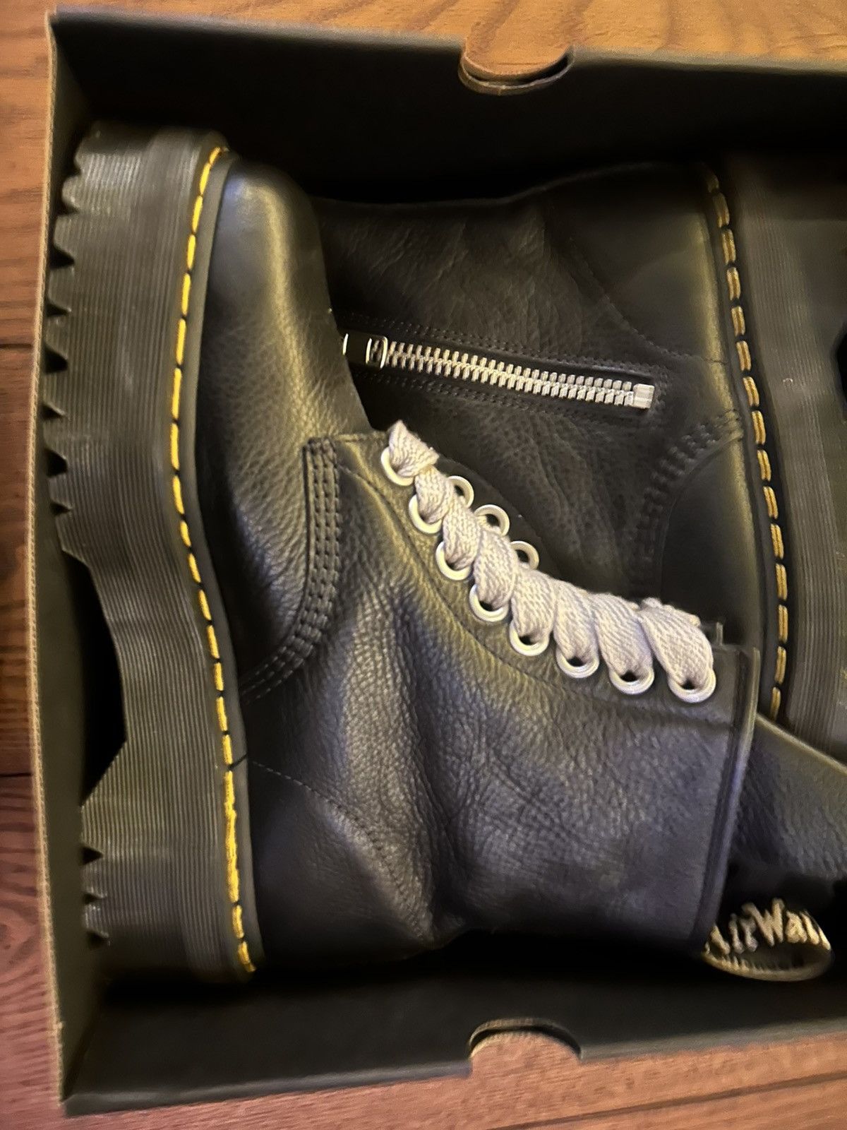 Rick owens doc martins