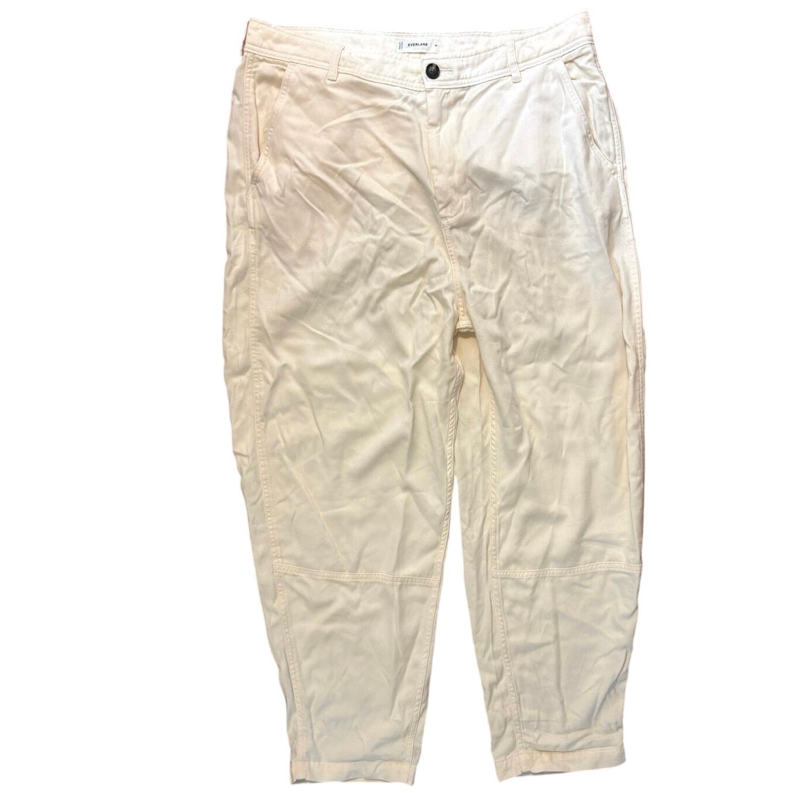 Everlane NWOT Everlane The Utility Pant in Buttersoft In Bone Size 16 Size 38" / US 16 / IT 52 - 3 Thumbnail