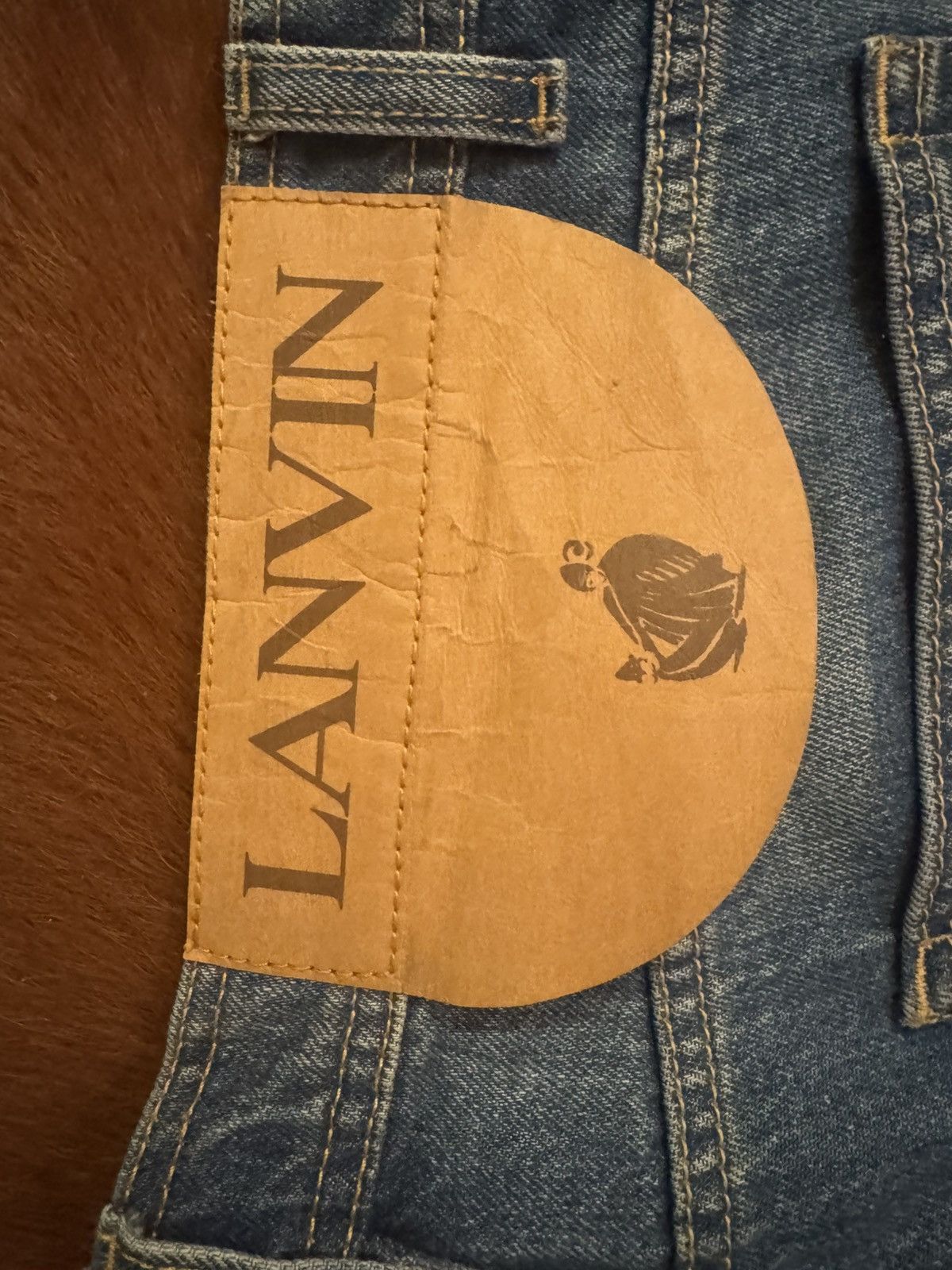 Gallery Dept. × Lanvin Lanvin X Gallery Dept cropped Jeans Size US 33 - 3 Thumbnail