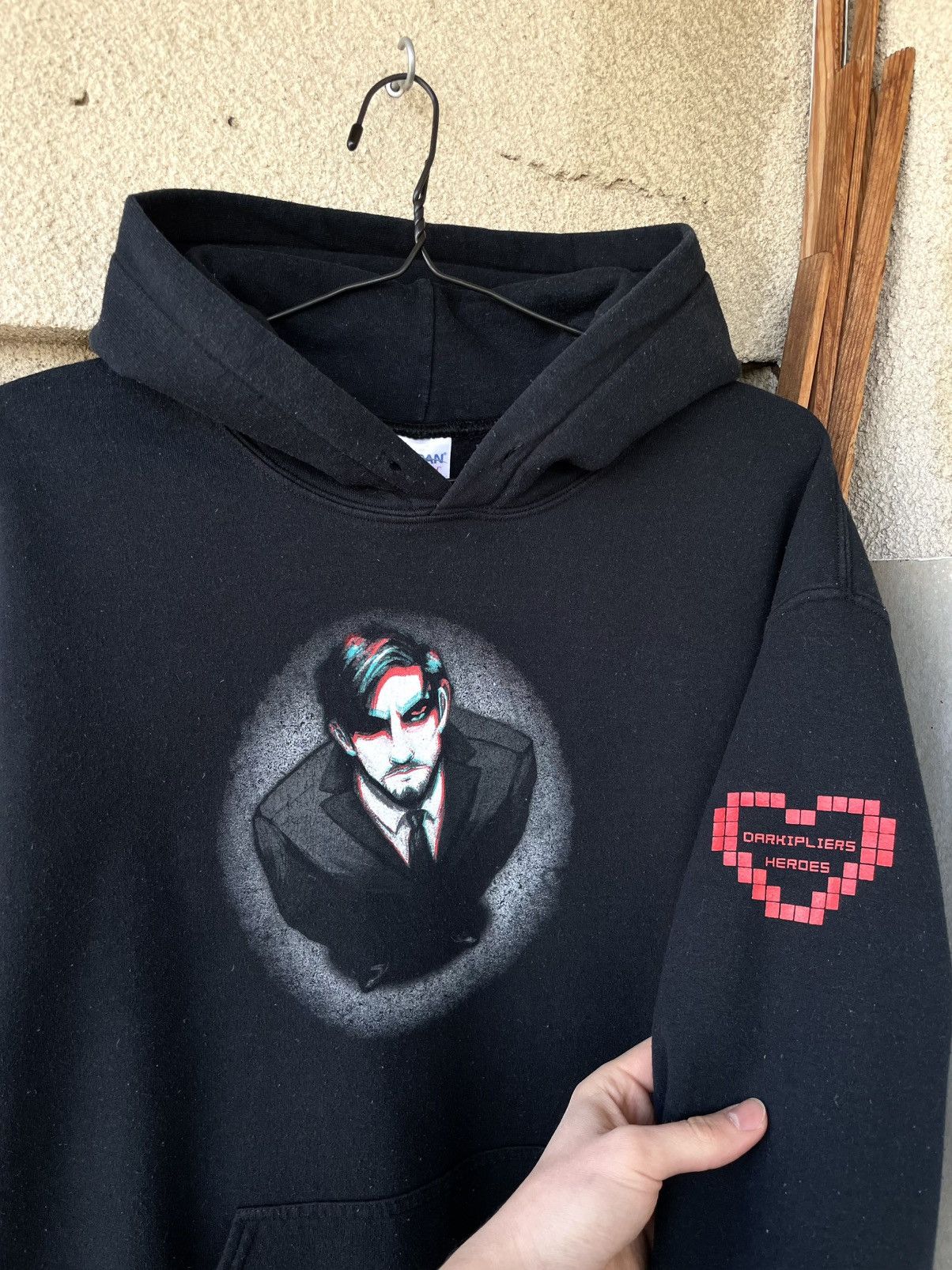 Vintage Darkiplier Who Killed Markiplier Herroes Unus Annus Hoodie Size US M / EU 48-50 / 2 - 3 Thumbnail