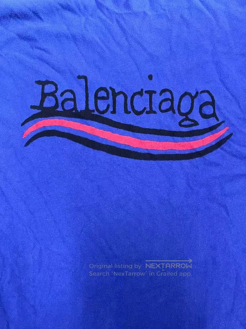 Balenciaga Balenciaga Alphabet Logo Print Short Sleeve Drop Shoulder Size US S / EU 44-46 / 1 - 3 Thumbnail