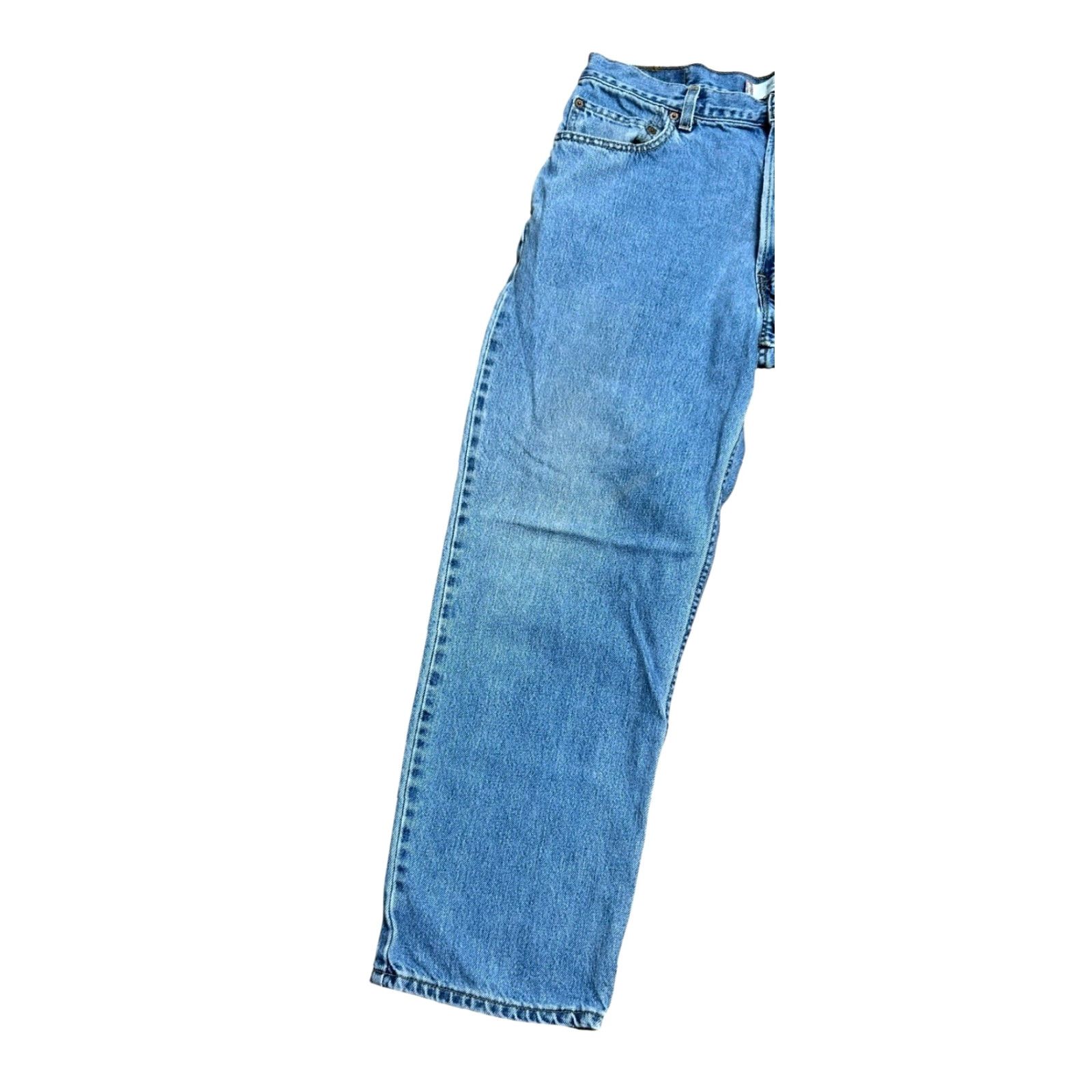 Levi's VINTAGE Levi's 550 Relaxed Fit Jeans Pants Men's Sz 36x30 Made in USA 90's Blue Size US 36 / EU 52 - 2 Thumbnail