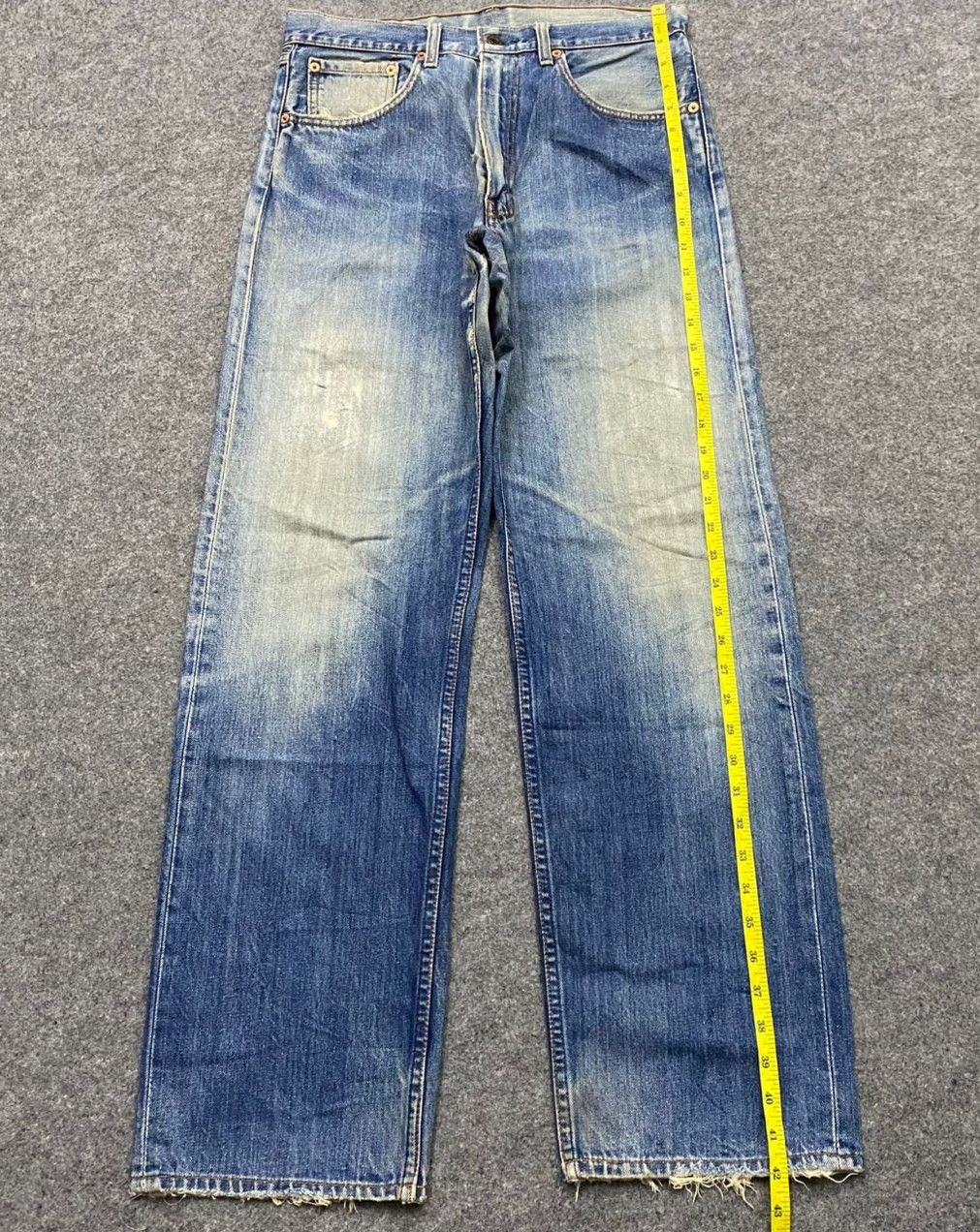 Levi's Vintage Clothing Vintage Levis 503 Distressed Denim Kurt Cobain Style Size US 31 - 6 Thumbnail