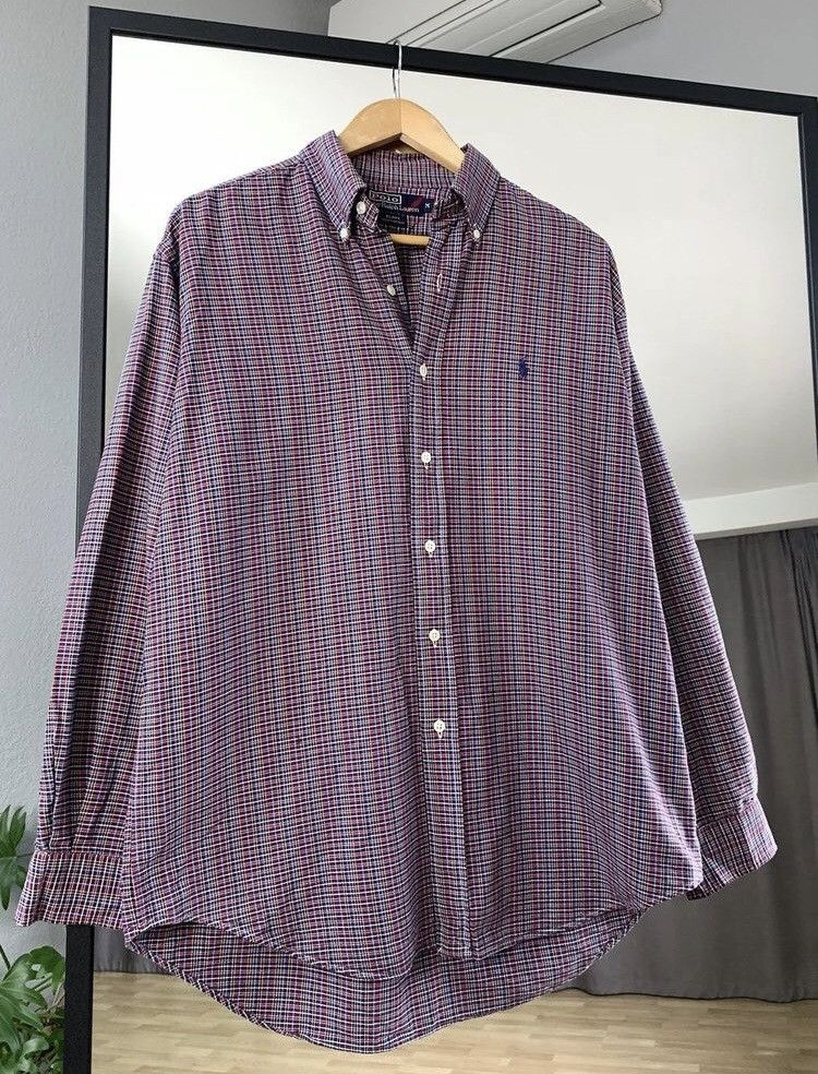 Polo Ralph Lauren × Vintage Polo Ralph Lauren Old Money Shirt Nova Check Vintage Size US M / EU 48-50 / 2 - 5 Thumbnail