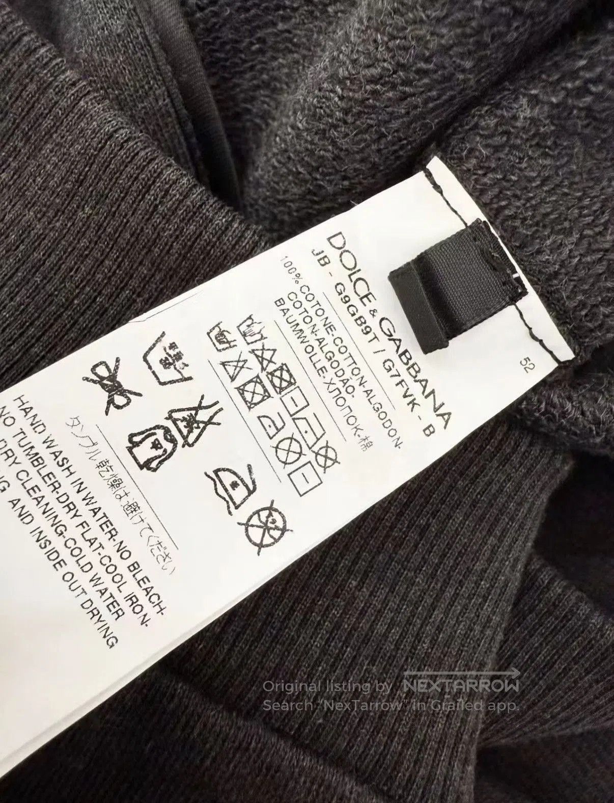 Dolce & Gabbana Gray Zip-Front Bomber Jacket Size M. Size US M / EU 48-50 / 2 - 7 Thumbnail