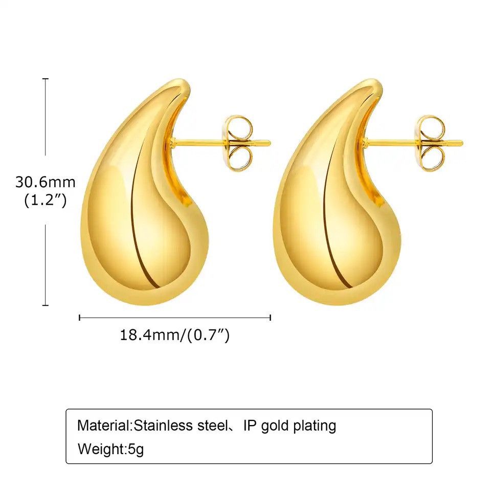 Other Chic Teardrop Earrings Size ONE SIZE - 2 Thumbnail