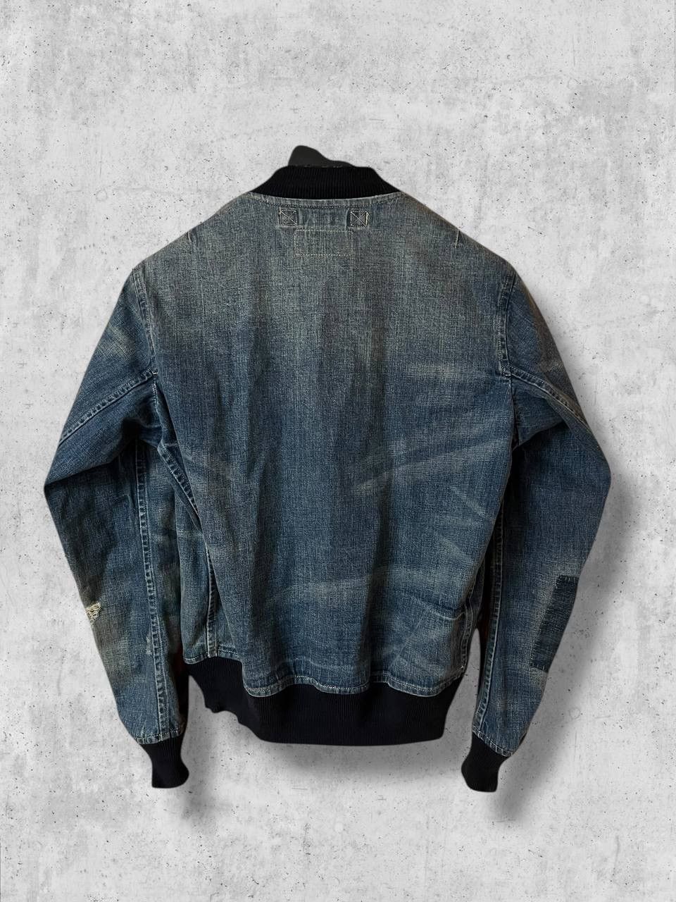 Denim & Supply Ralph Lauren RL Denim & Supply Ralph Lauren Denim Bomber Jacket Painted Size US S / EU 44-46 / 1 - 3 Thumbnail