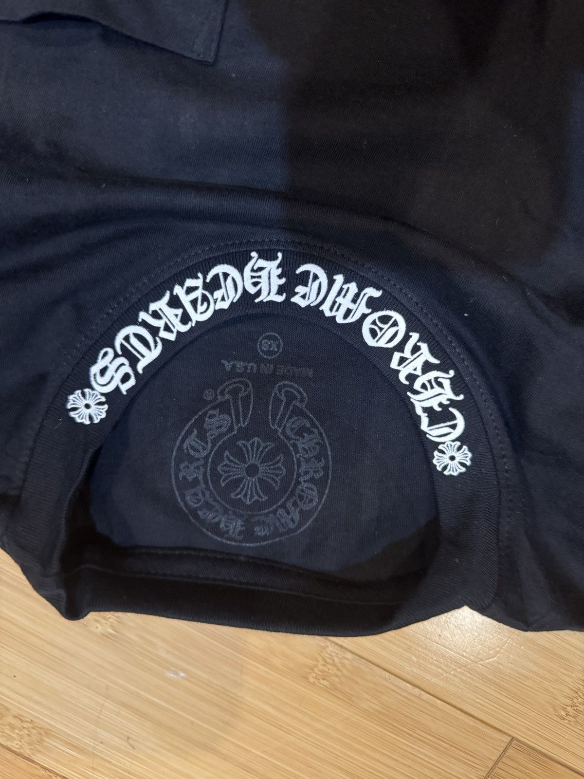 Chrome Hearts Chrome Hearts Short Sleeve Pock Crew Tee Shirt - Size XS Size US XS / EU 42 / 0 - 2 Thumbnail