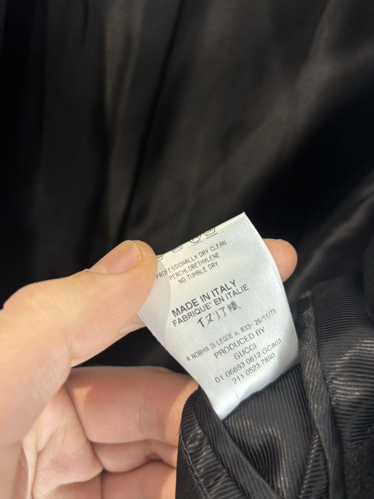 Gucci Gucci by Tom Ford Cashmere Leather Jacket Size L / US 10 / IT 46 - 10 Thumbnail