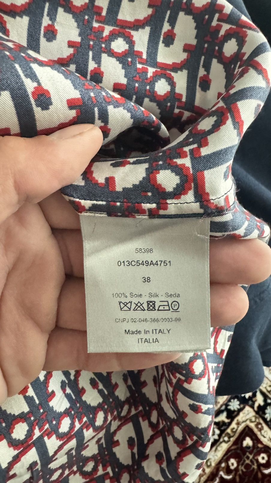 Dior Silk dior monogram bowling shirt Size US S / EU 44-46 / 1 - 11 Thumbnail