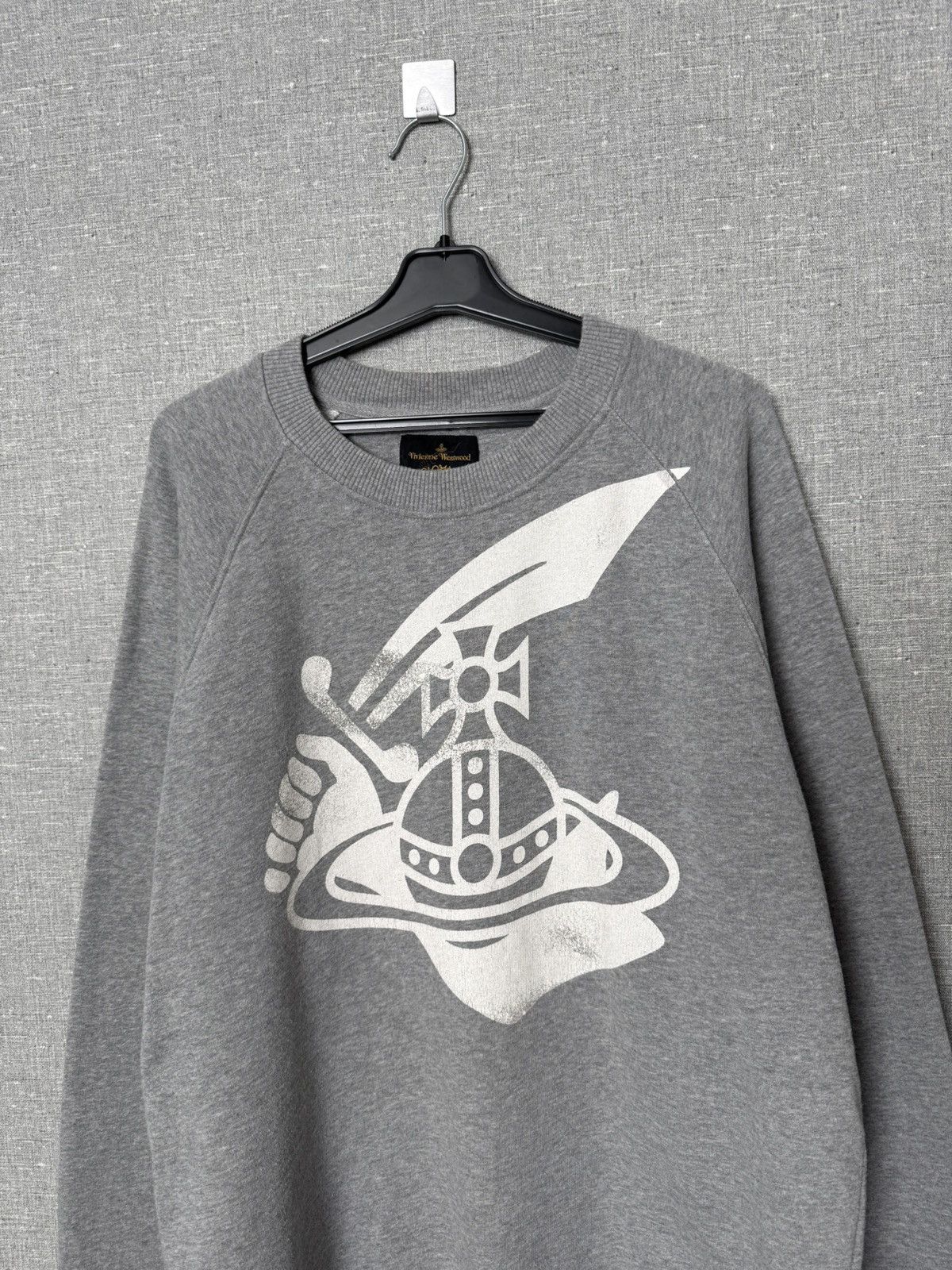 Vivienne Westwood Vivienne Westwood Anglomania Big Logo Crewneck Sweatshirt Size US L / EU 52-54 / 3 - 2 Thumbnail