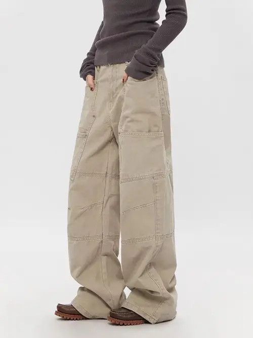 VIBE pattern y2k hiphop jeans Size US 32 / EU 48 - 1 Thumbnail