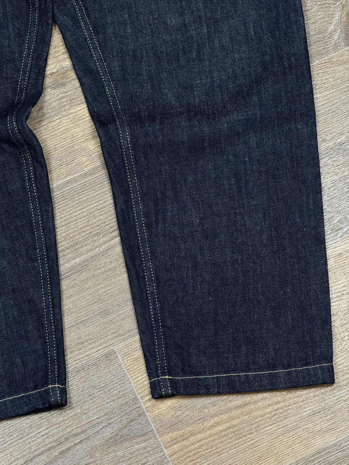 Studio Nicholson Studio Nicholson Bill SNM 102 Selvedge Blue Japanese Pants Size US 33 - 3 Thumbnail