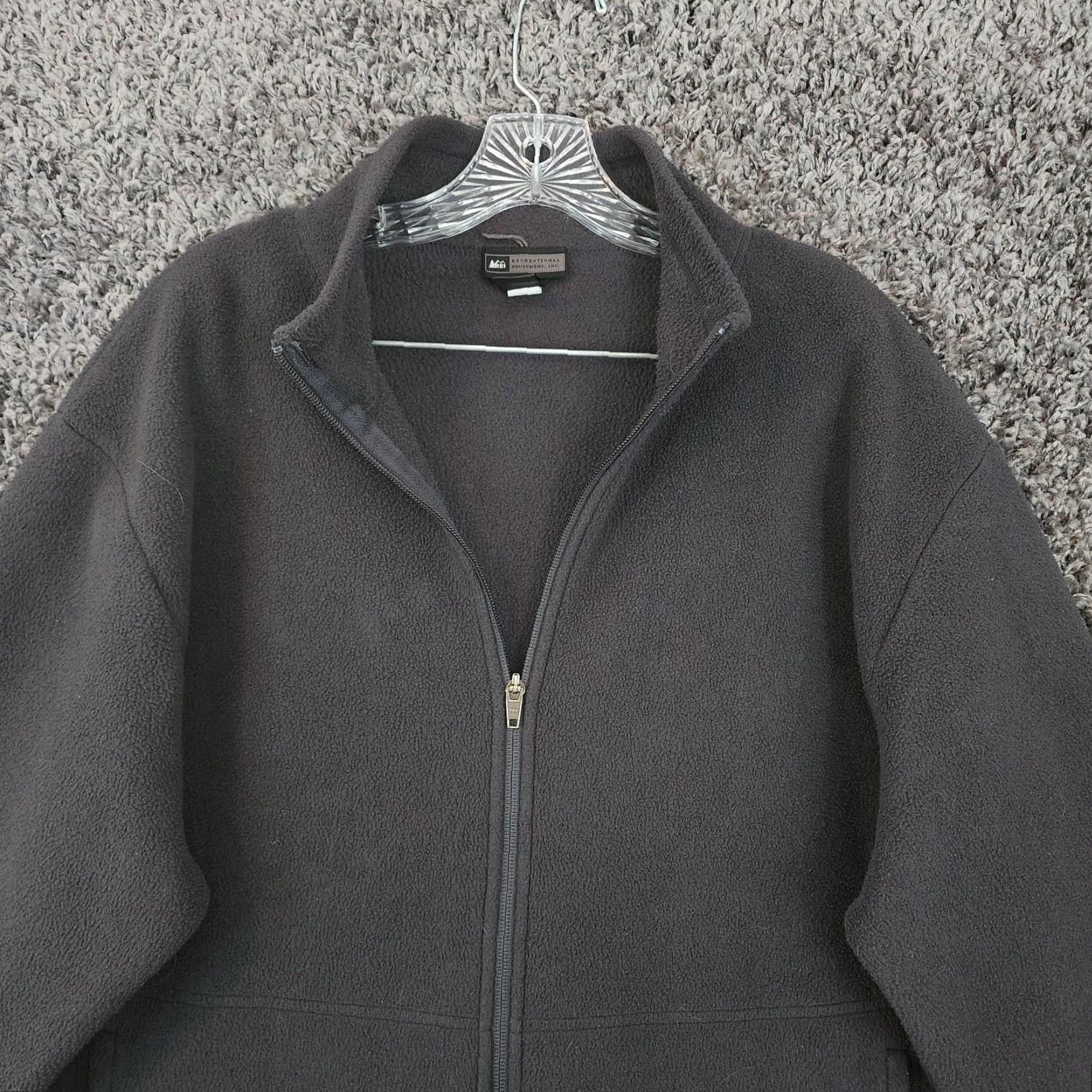 Vintage REI Jacket Long Sleeve Full Zip Polartec Black XL Men’s Size XL Windbreaker Size US XL / EU 56 / 4 - 3 Thumbnail