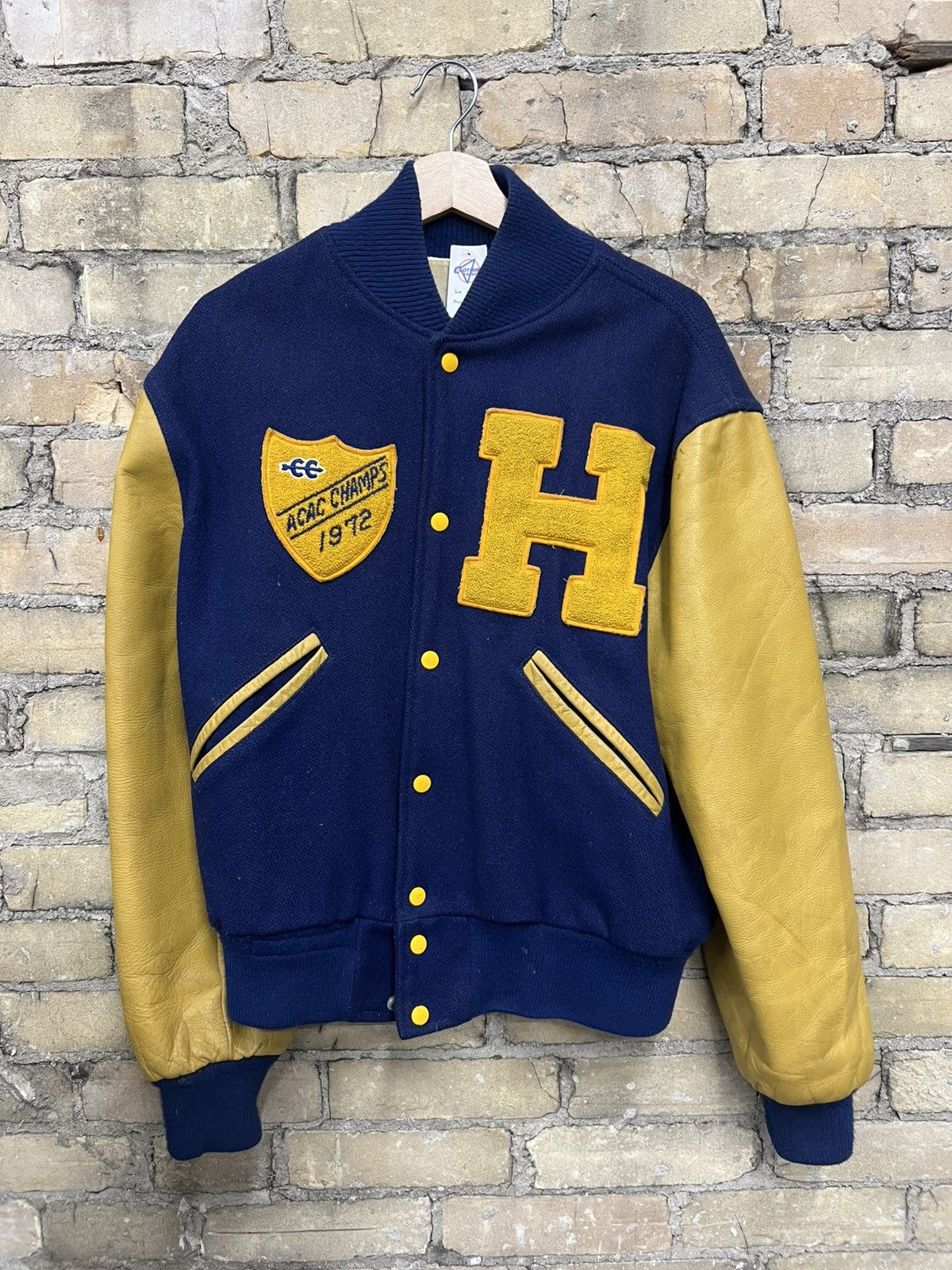 Vintage Vintage 70's Varsity Jacket Size US M / EU 48-50 / 2 - 1 Thumbnail
