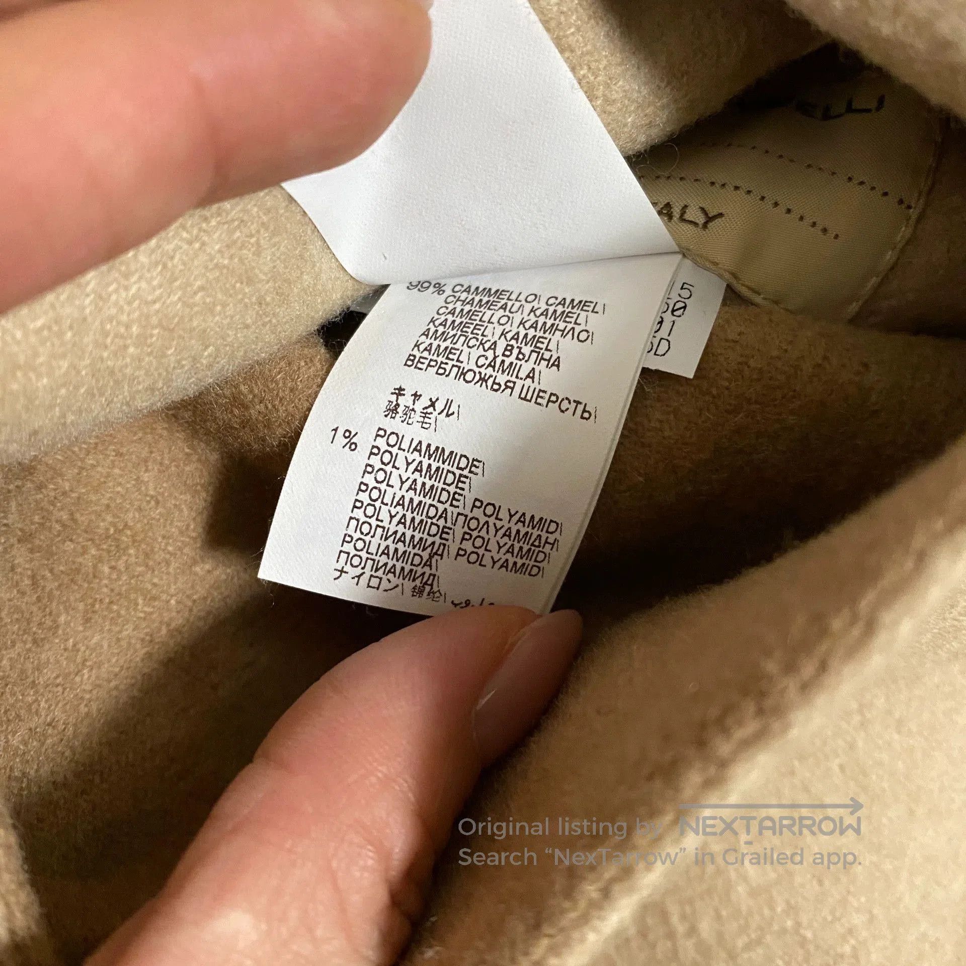 Brunello Cucinelli Brunello Cucinelli Camel Hair Coat. Size US M / EU 48-50 / 2 - 4 Thumbnail