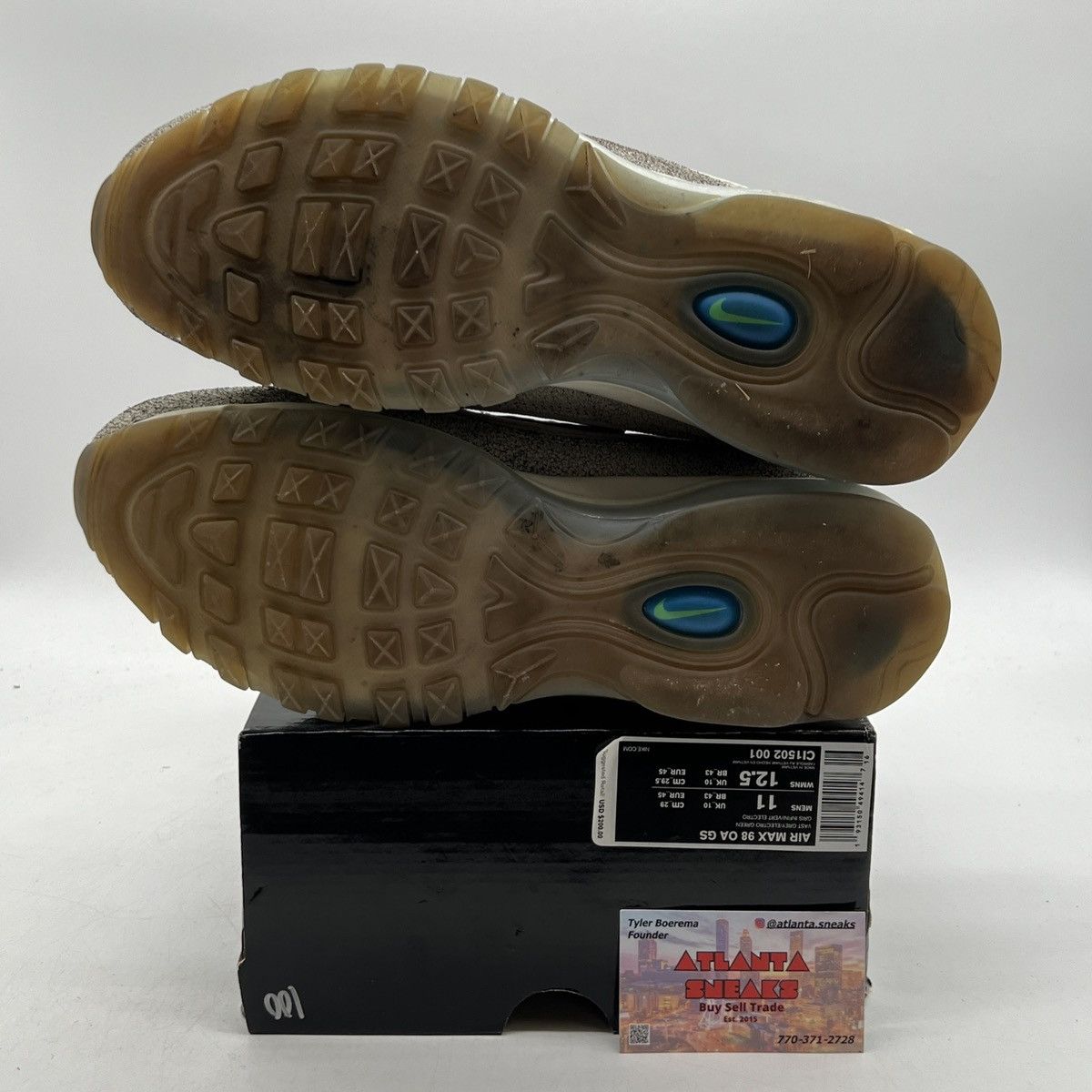 Nike Air max 98 on air nyc la mezcla Size US 11 / EU 44 - 7 Thumbnail